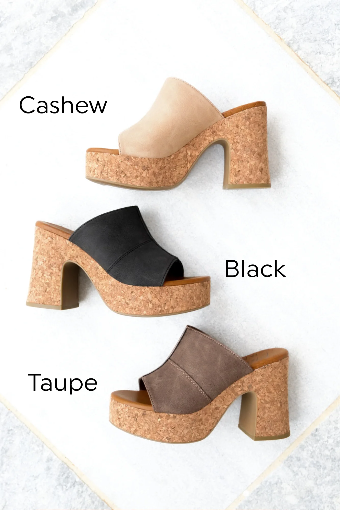 Restock! Blowfish Poznan Chunky Cork Platform Heel Slides - Image 11