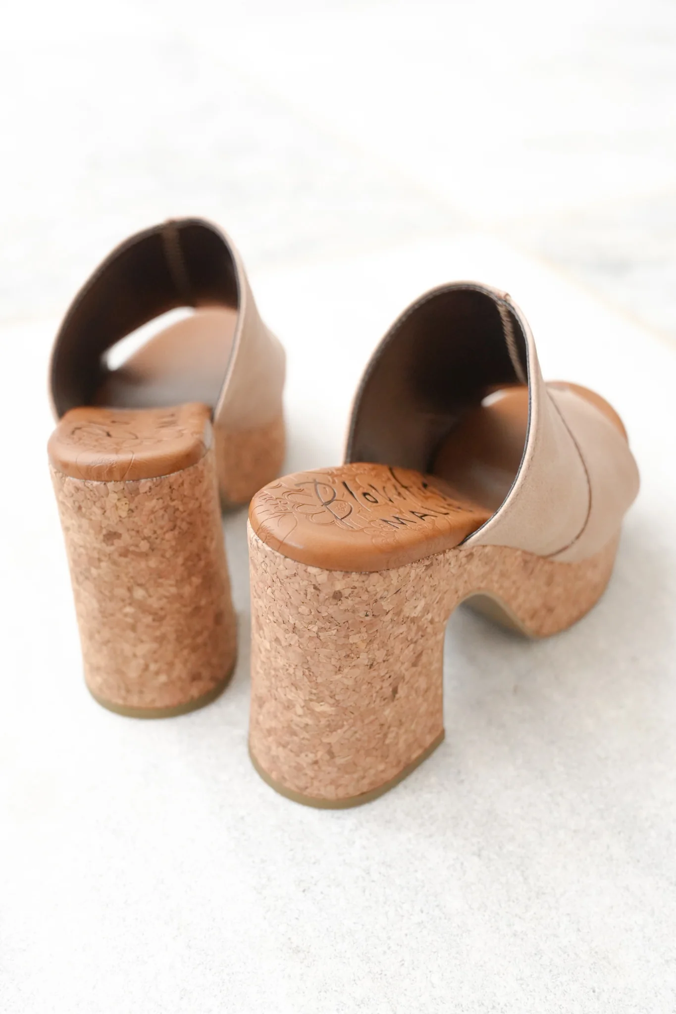 Restock! Blowfish Poznan Chunky Cork Platform Heel Slides - Image 6