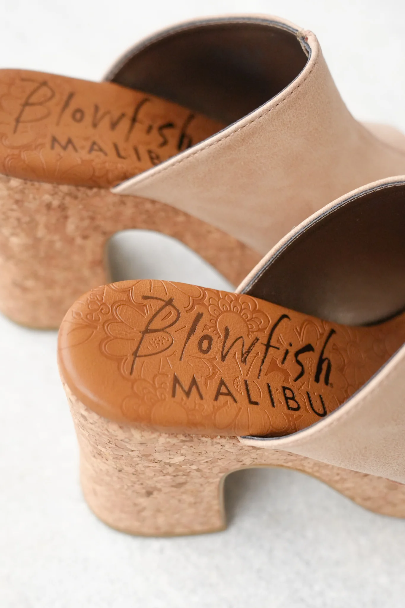 Restock! Blowfish Poznan Chunky Cork Platform Heel Slides - Image 7