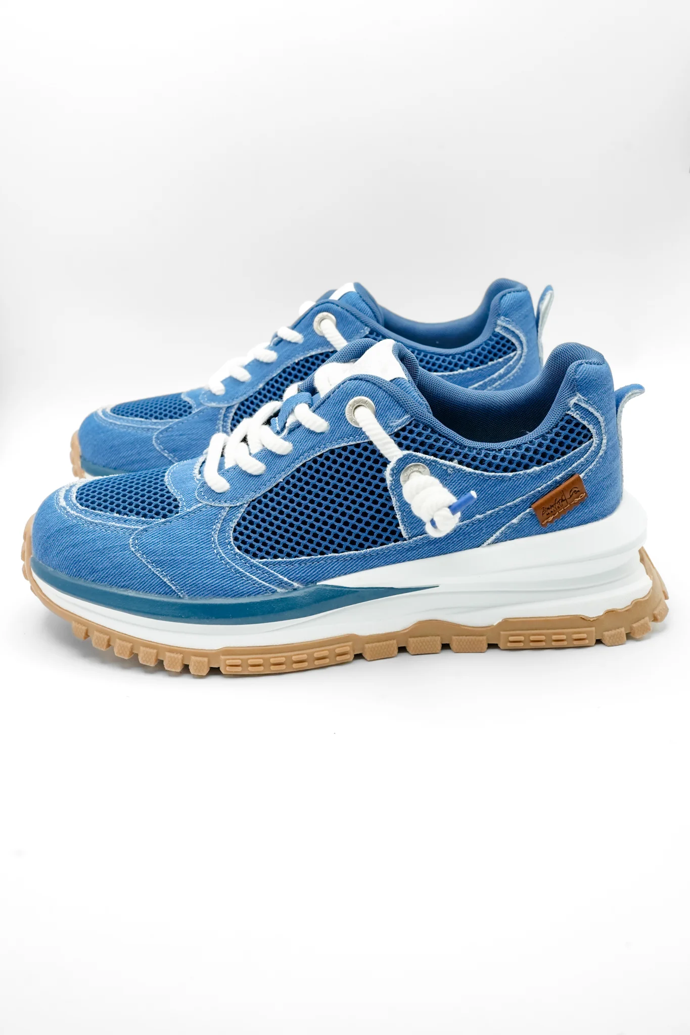 Blowfish Chunky Platform Mesh Panel Lace Up Sneaker - Image 6