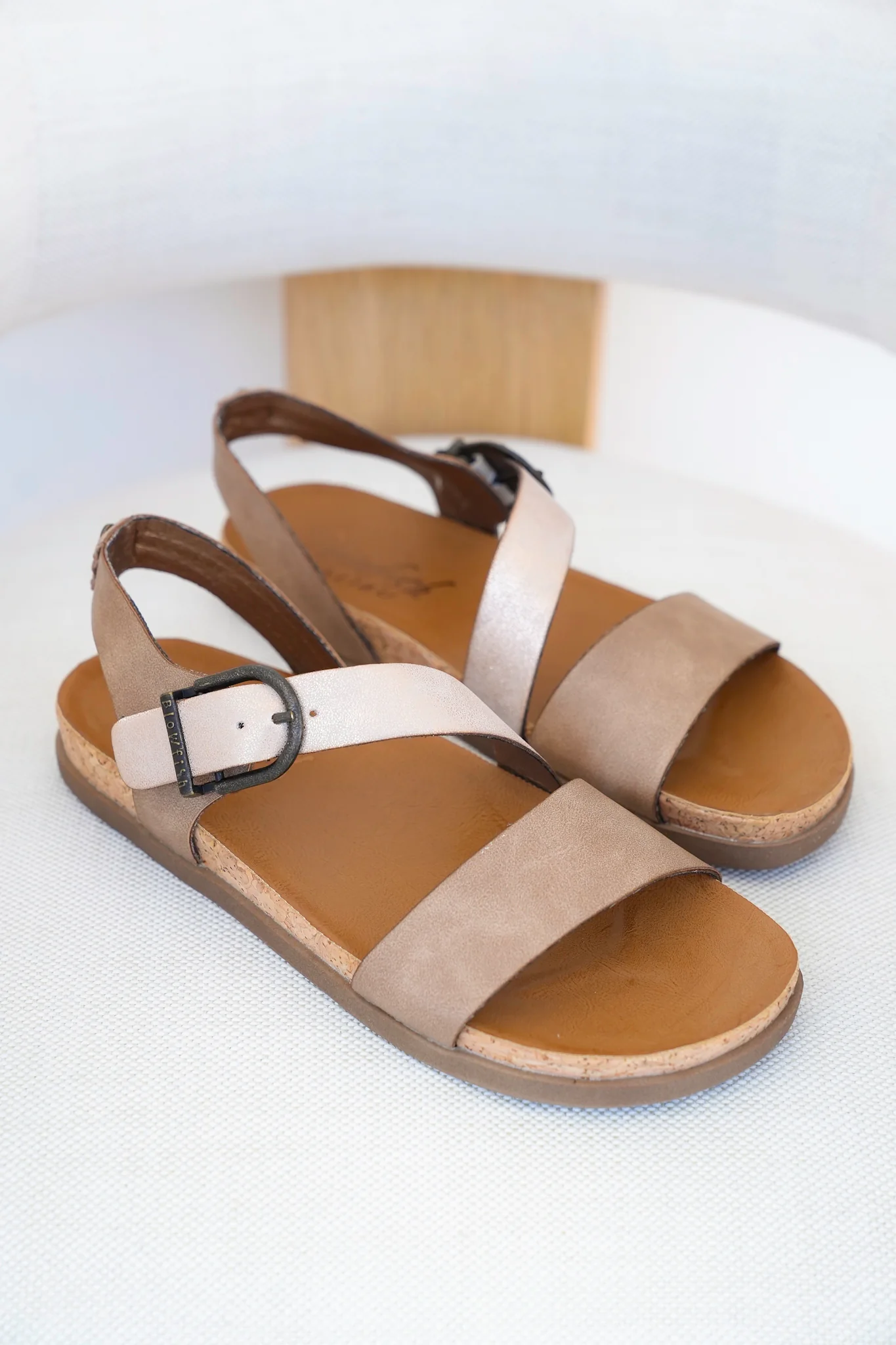 Blowfish Cork Sole Slingback Sandal with Adjustable Strap - Image 3