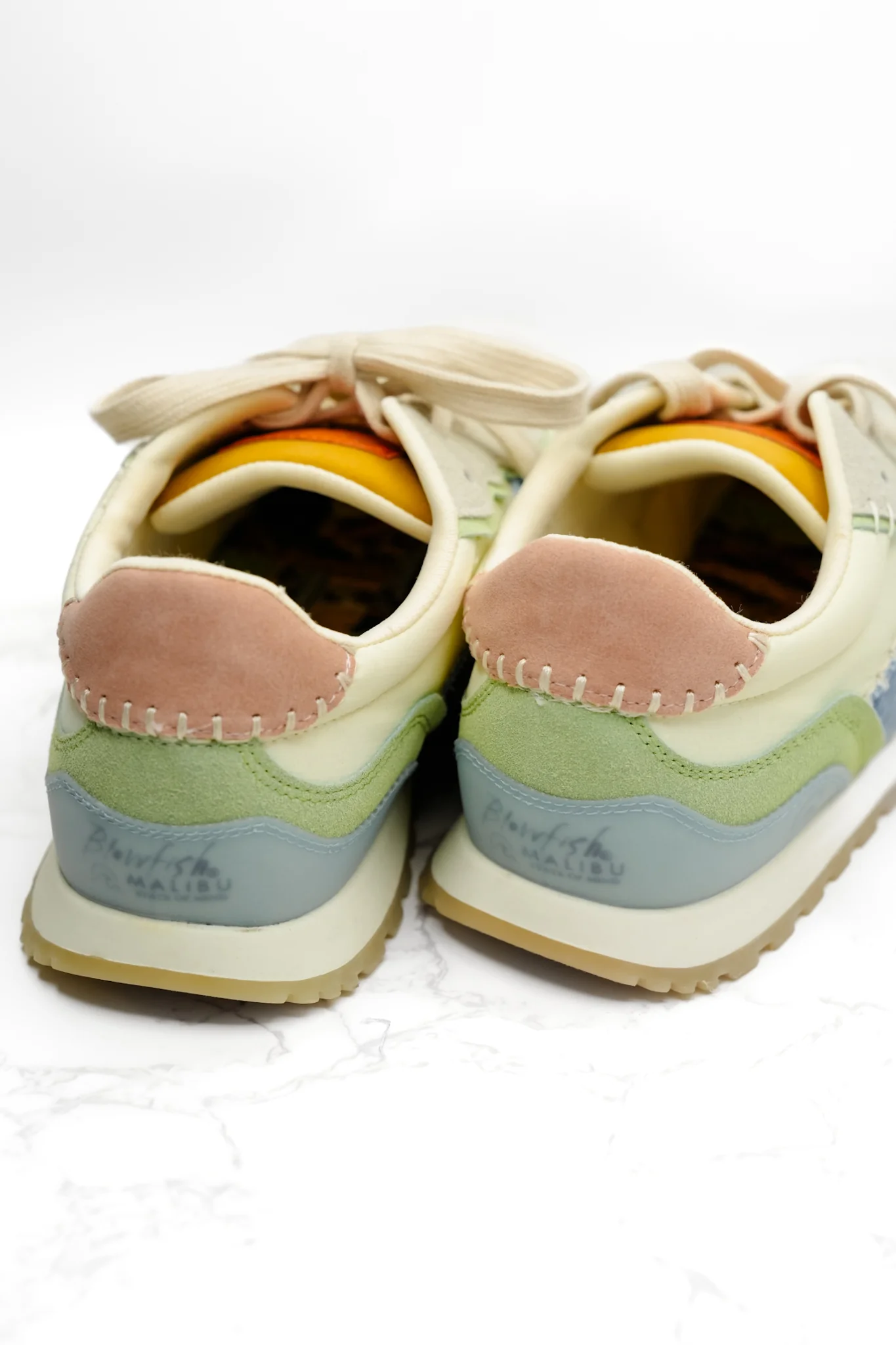 Blowfish Mixed Texture Panel Lace Up Sneaker - Image 4