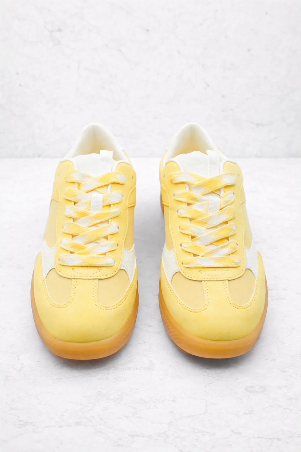 Blowfish Retro Suede Panel Lace-Up Sneakers with Gum Sole - Image 6