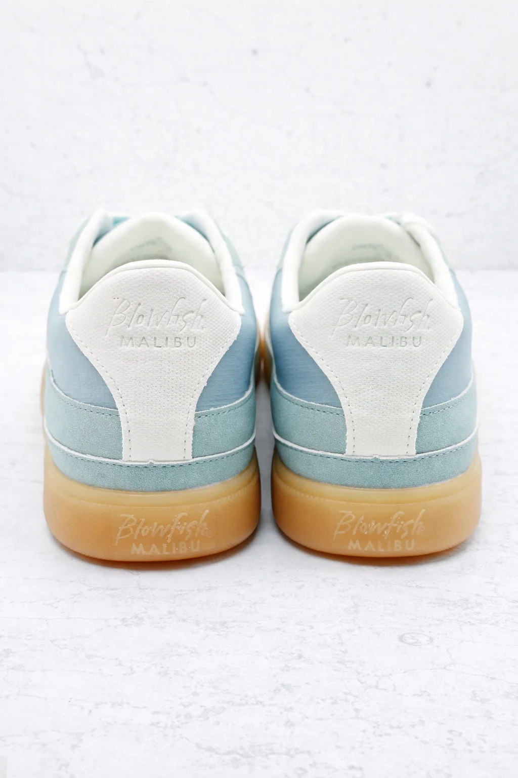 Blowfish Retro Suede Panel Lace-Up Sneakers with Gum Sole - Image 8