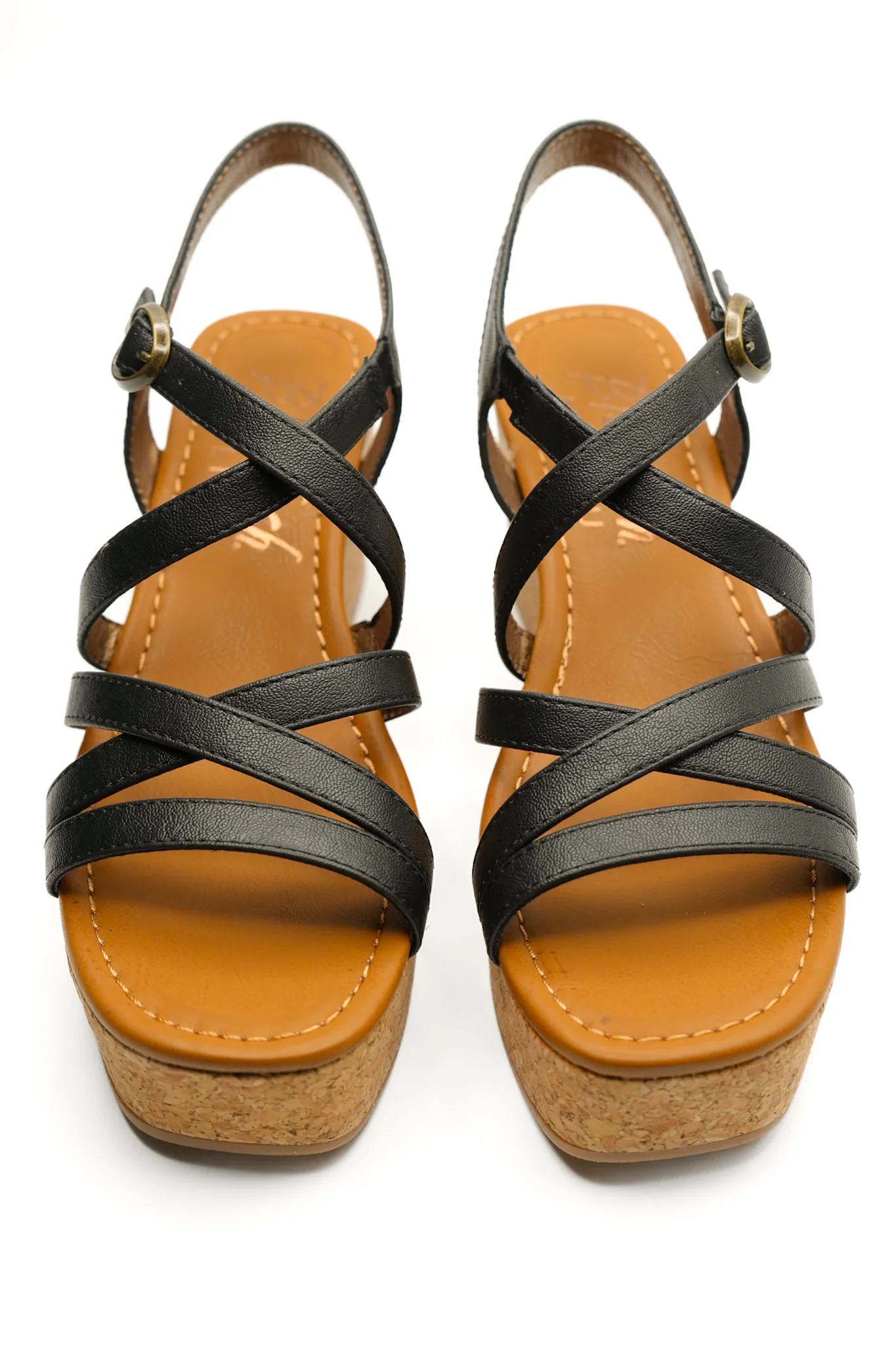 Blowfish Vegan Leather Strappy Wedge Sandal - Image 8