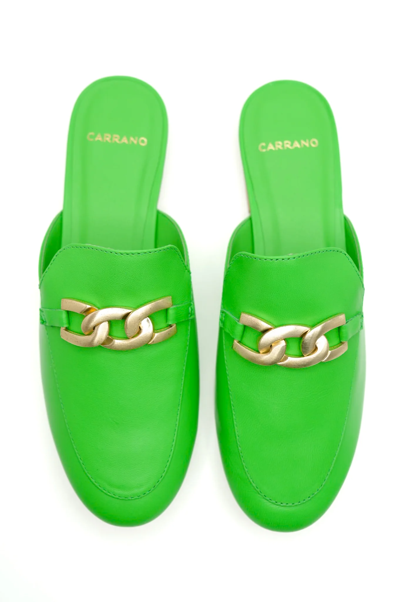 Chain Detail Slip On Loafer Mule - Image 4
