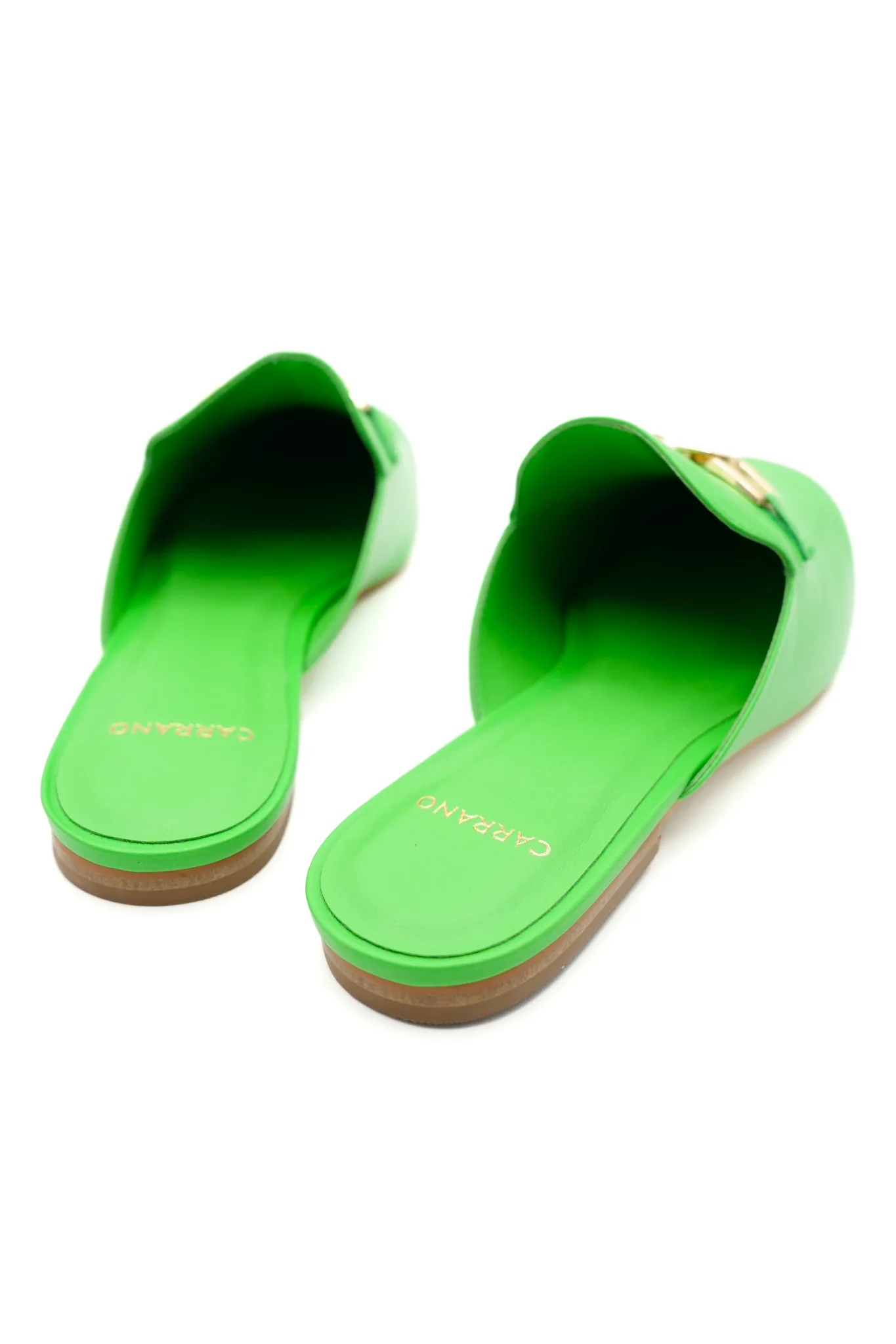 Chain Detail Slip On Loafer Mule - Image 5