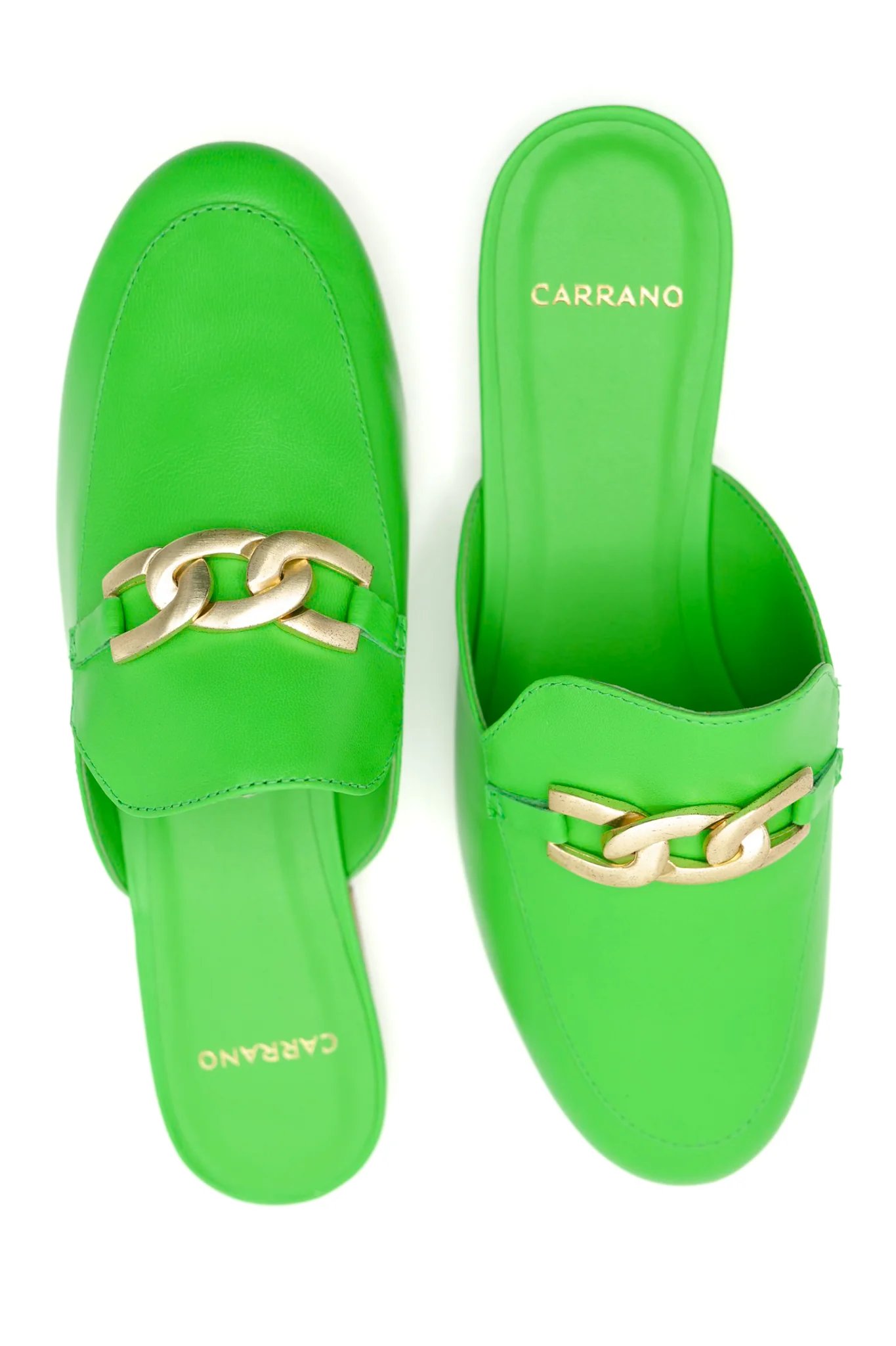 Chain Detail Slip On Loafer Mule - Image 6