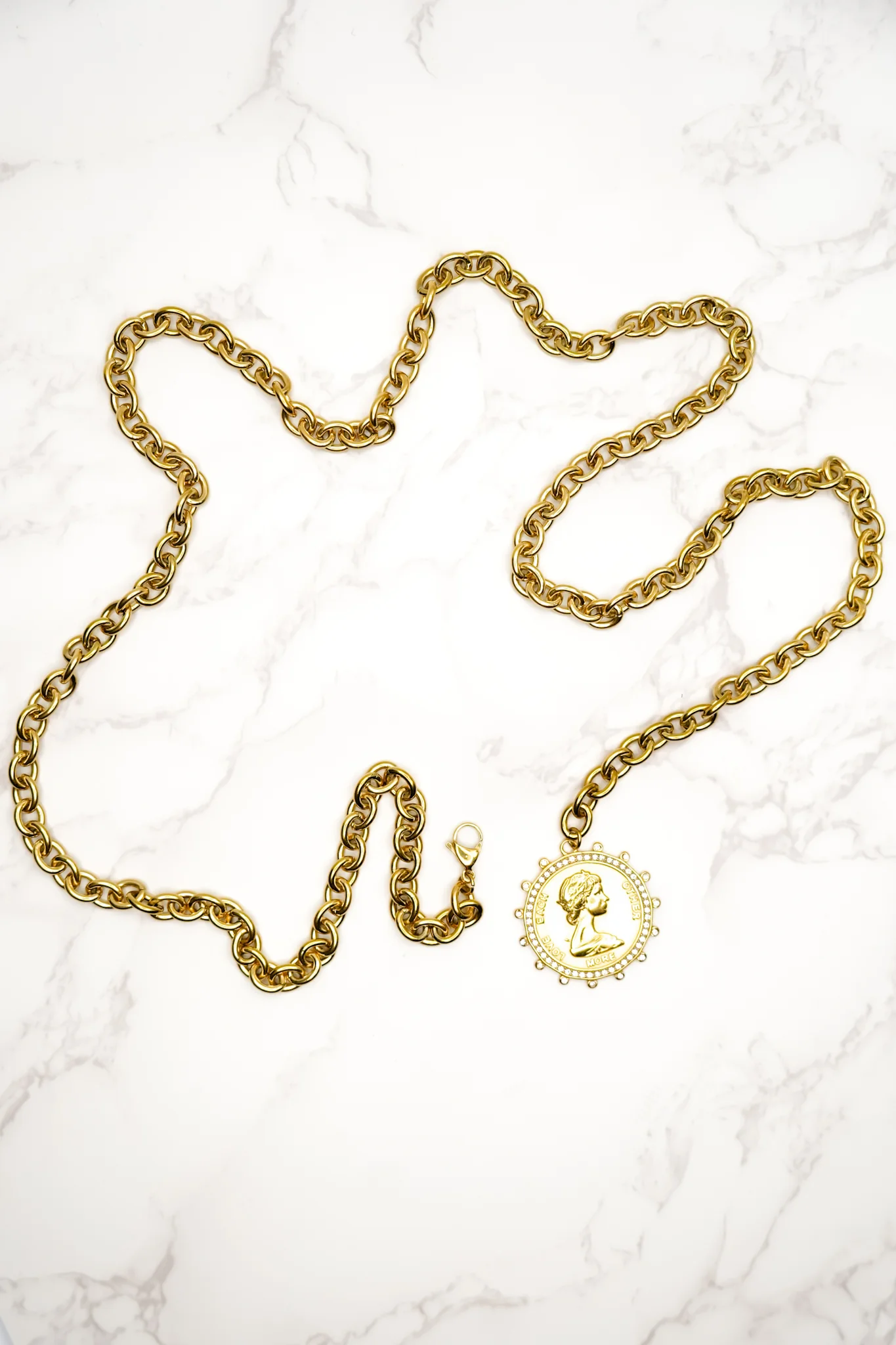 Chansutt Pearls XL Coin Necklace - Image 2