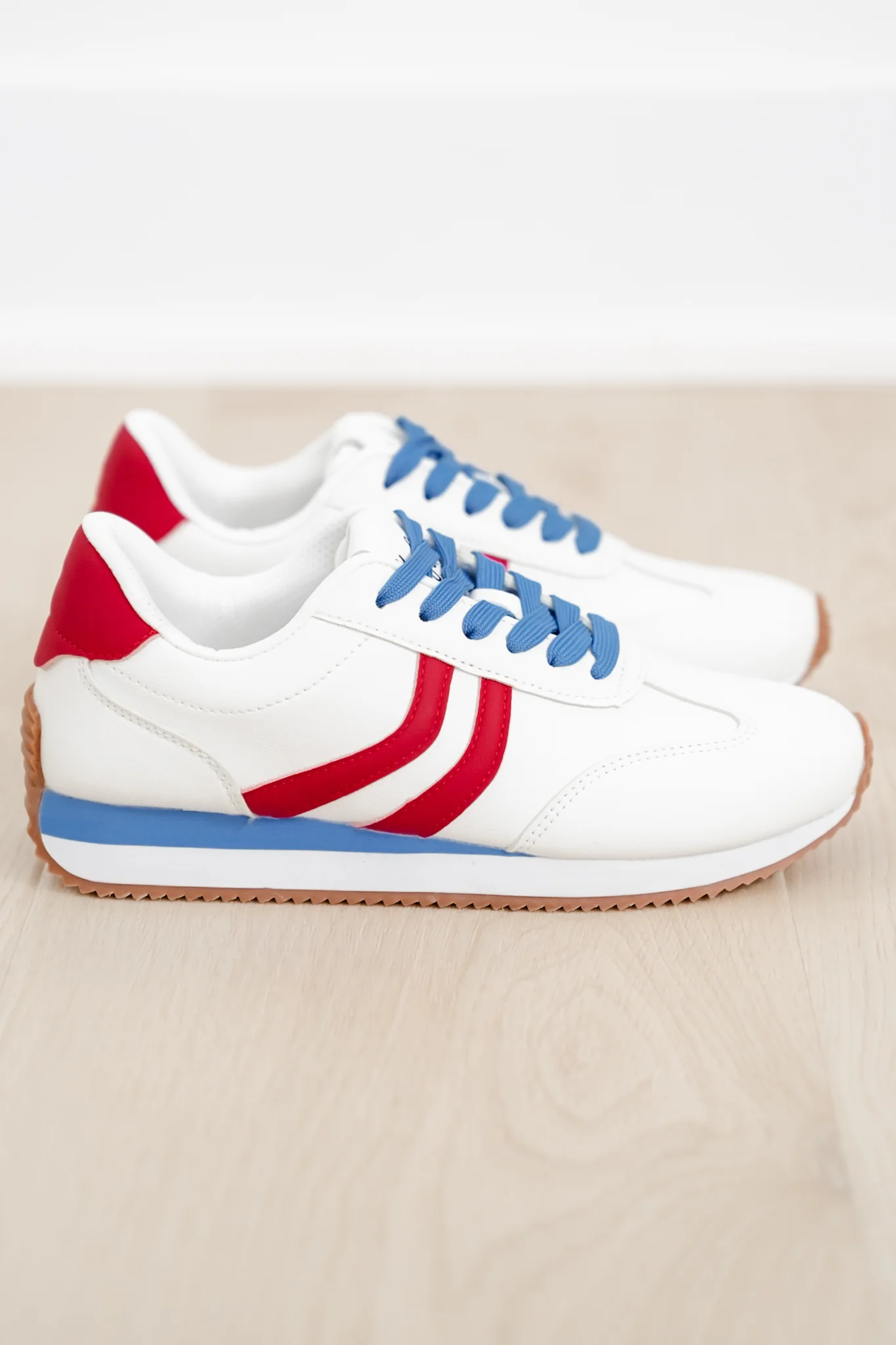 Corky's "Kick Off" Low Top Lace Up Sneaker with Contrast Panels - Image 4