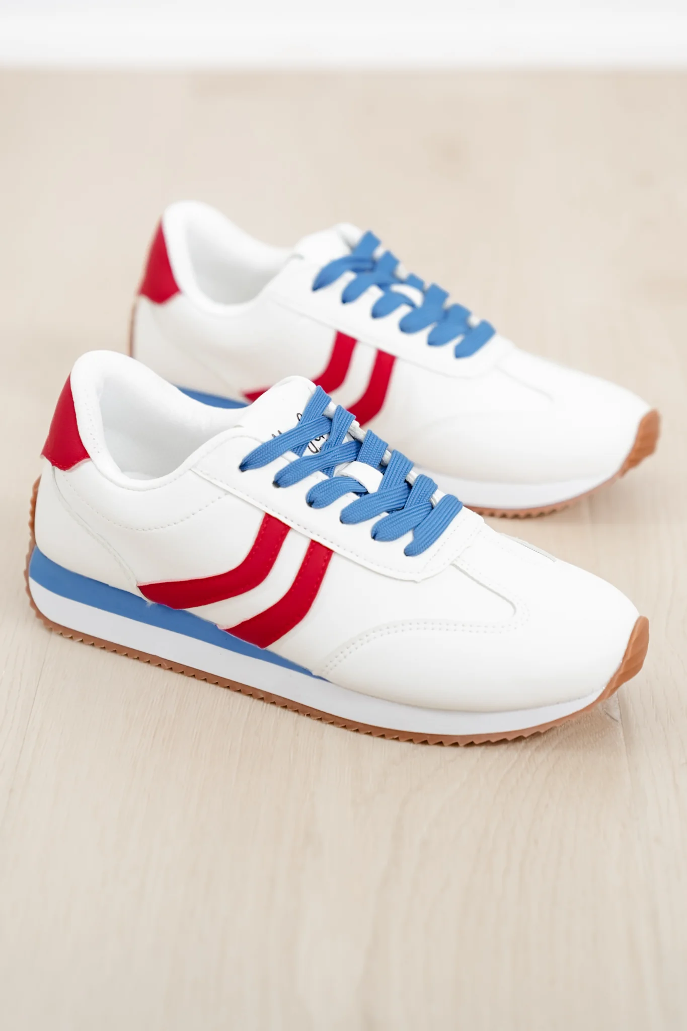 Corky's "Kick Off" Low Top Lace Up Sneaker with Contrast Panels - Image 6