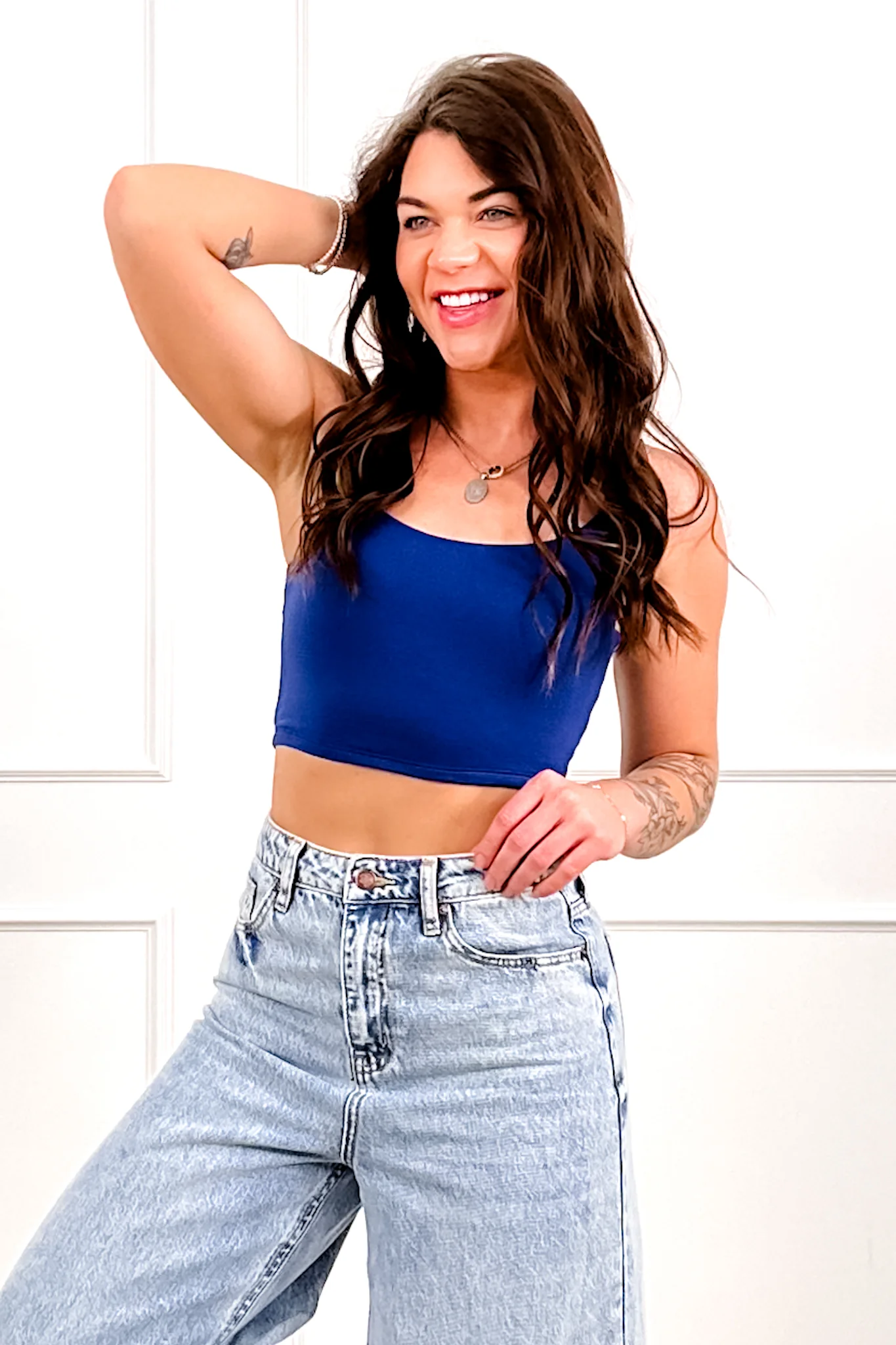 Door Buster! Zenana Double Layered Spaghetti Bra Cami - Image 4
