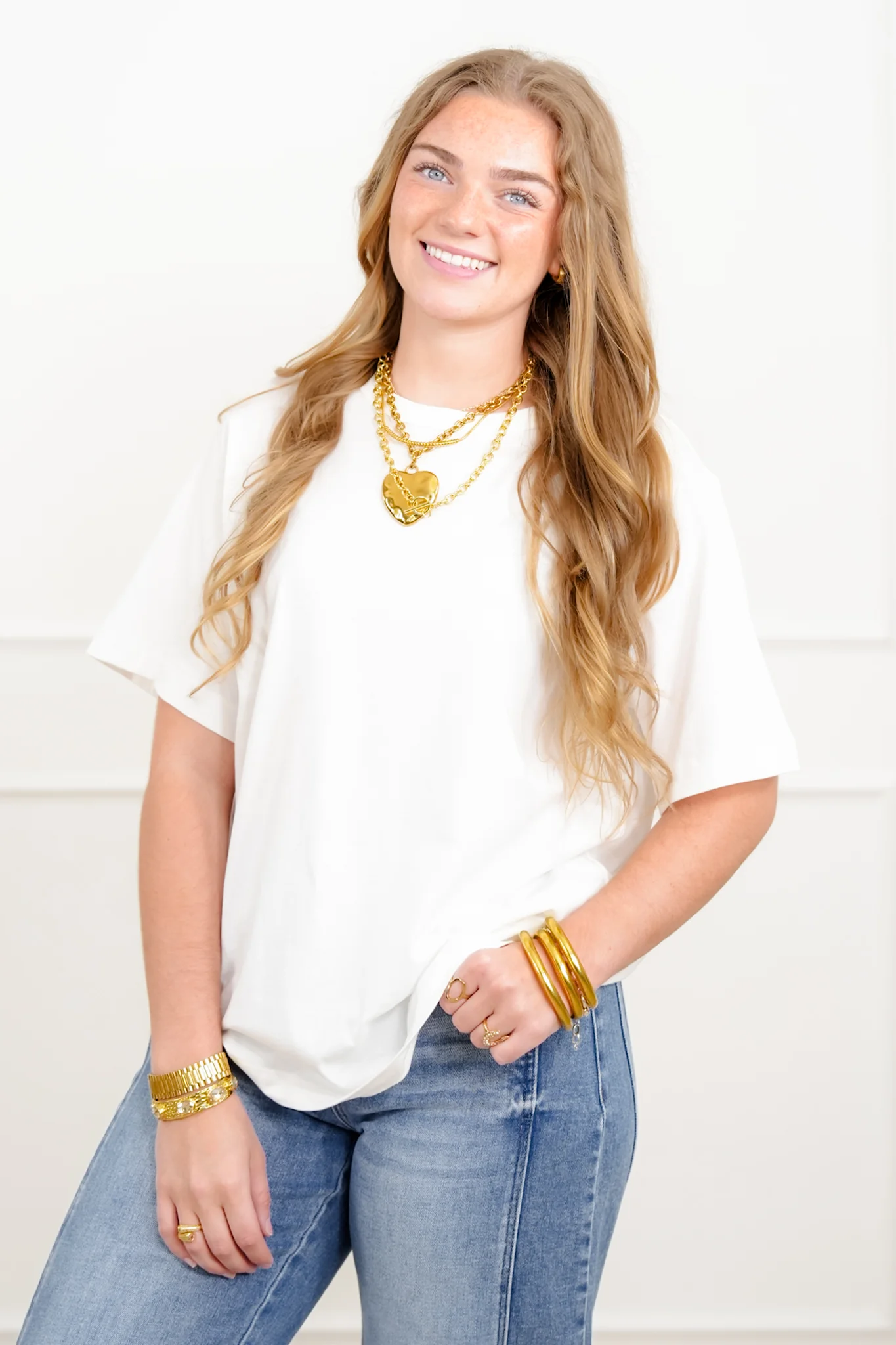 Door Buster! Solid Short Sleeve Crew Neck Tee - Image 6