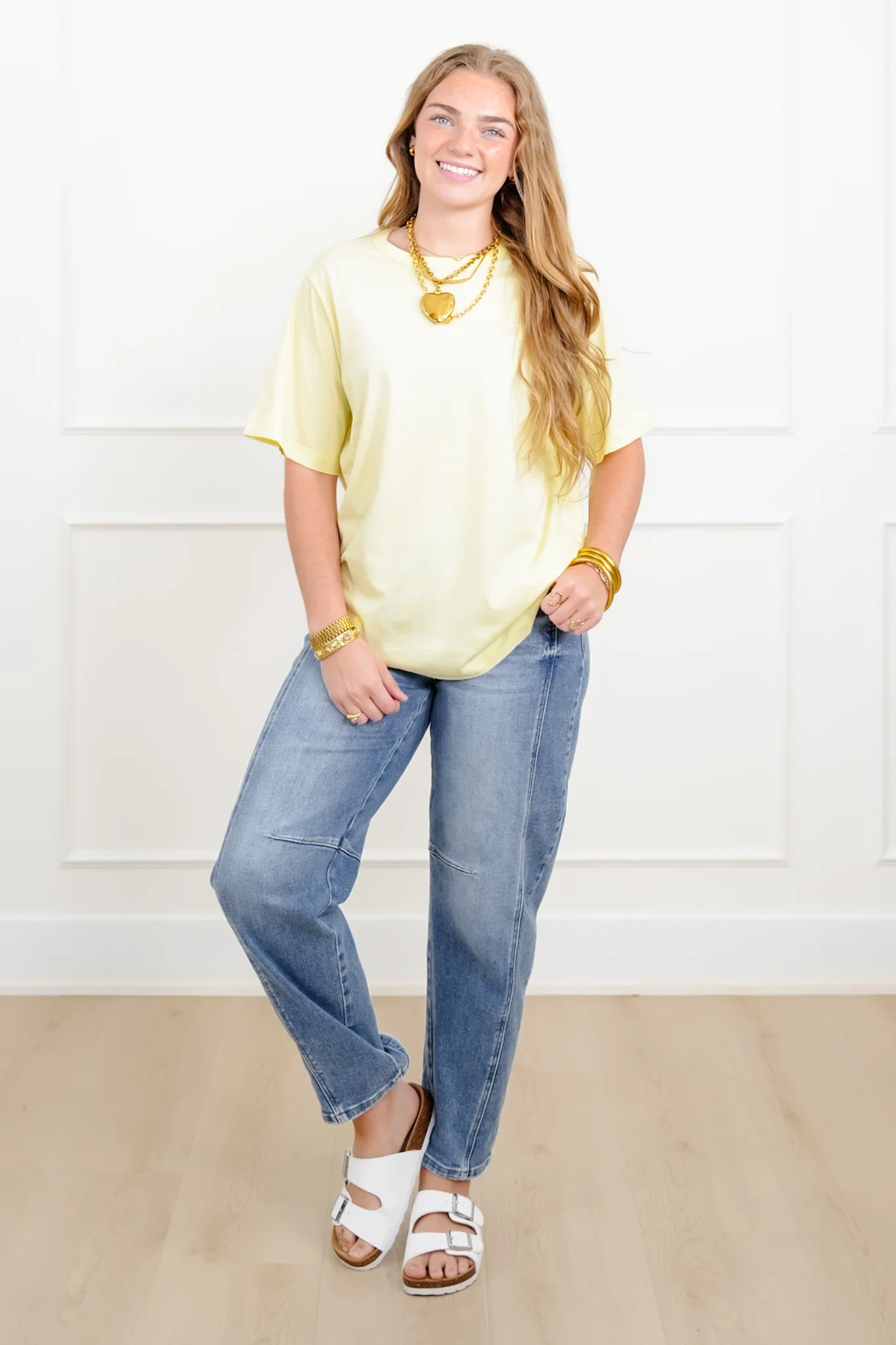 Door Buster! Solid Short Sleeve Crew Neck Tee - Image 8