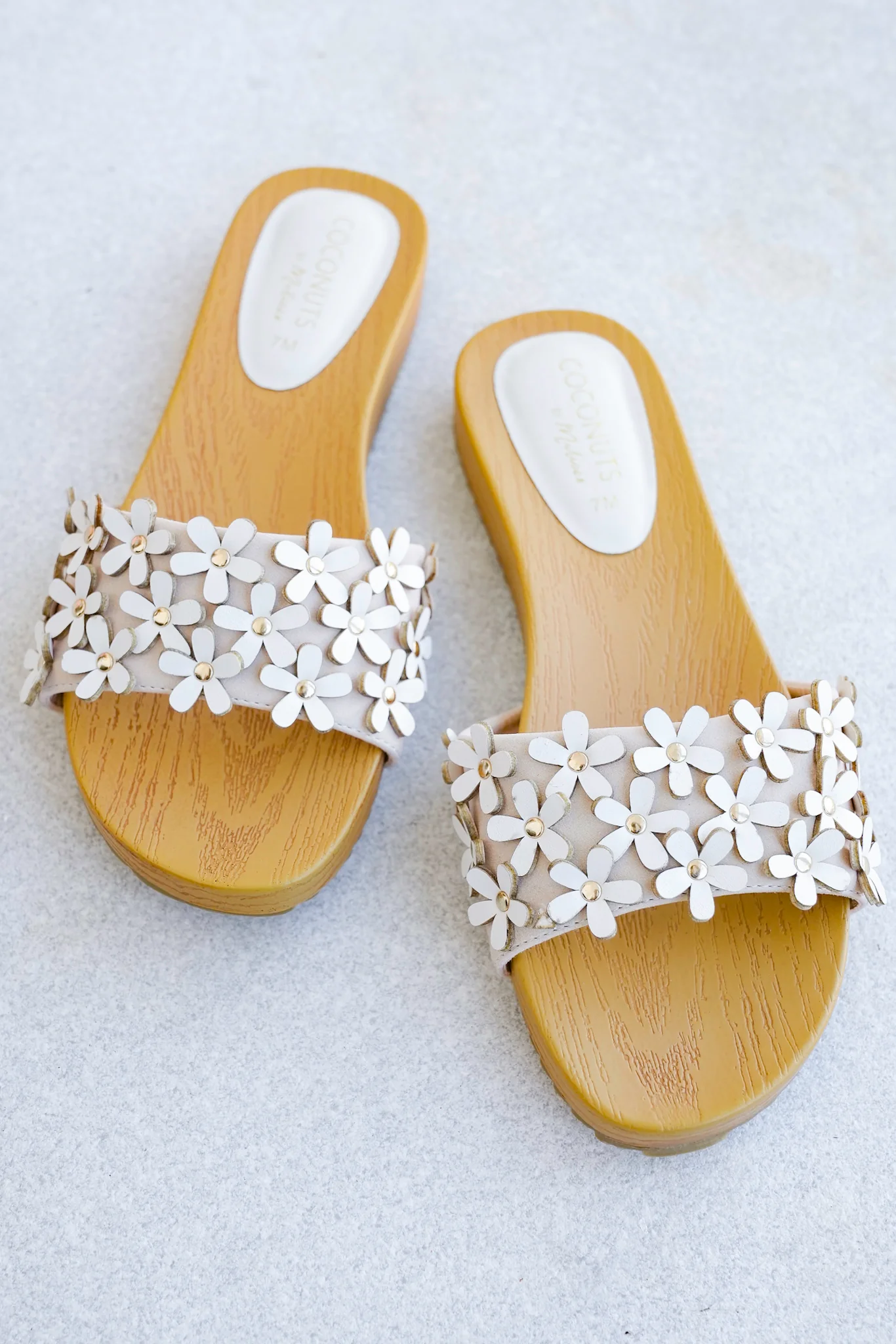 Floral Strap Slide Sandals - Image 3