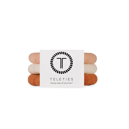 Restock! Teleties For the Love of Nudes Nylon Hair Ties *Final Sale* - Image 2