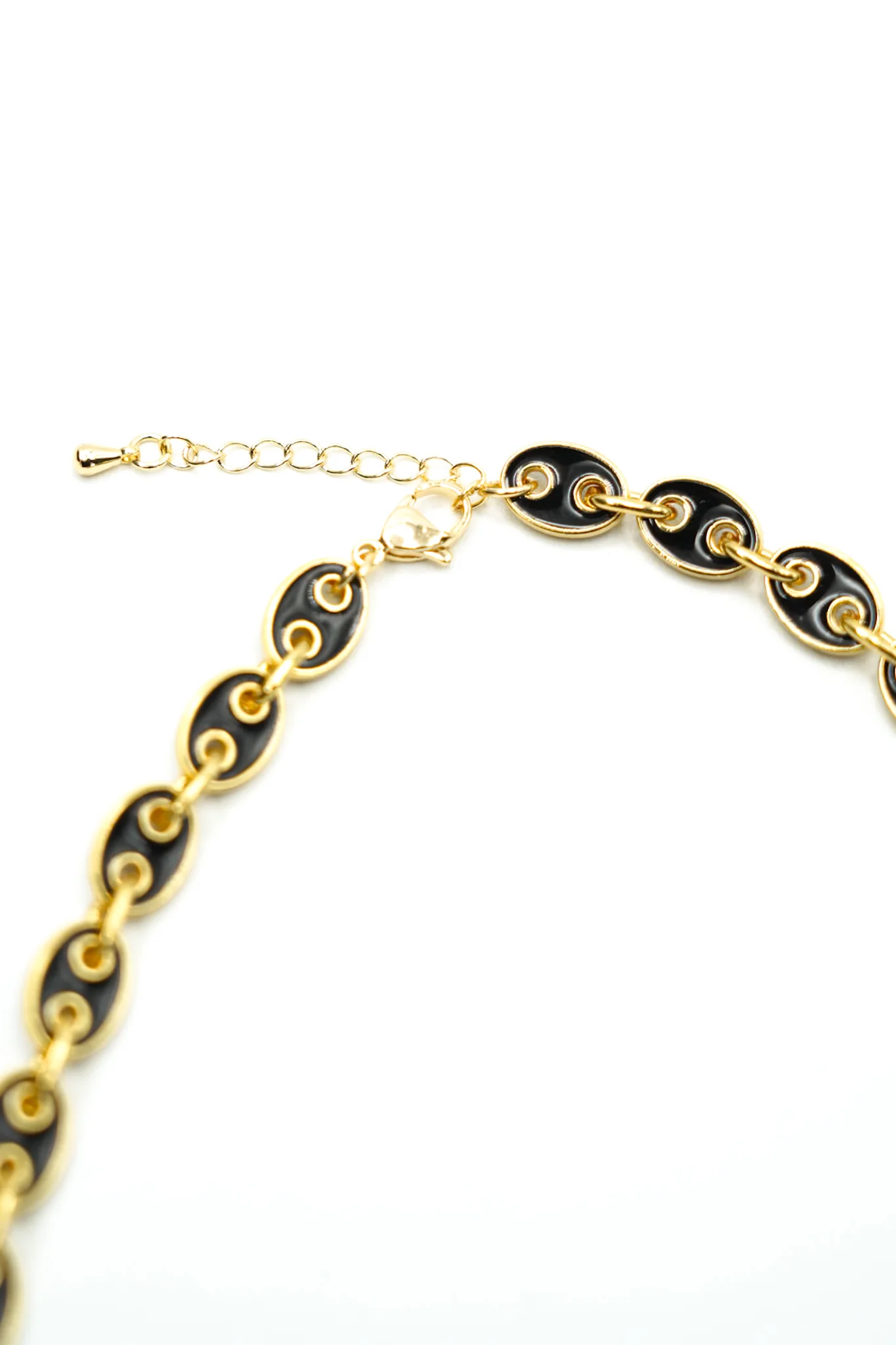It's Especially Lucky Black Enamel Necklace - Image 3