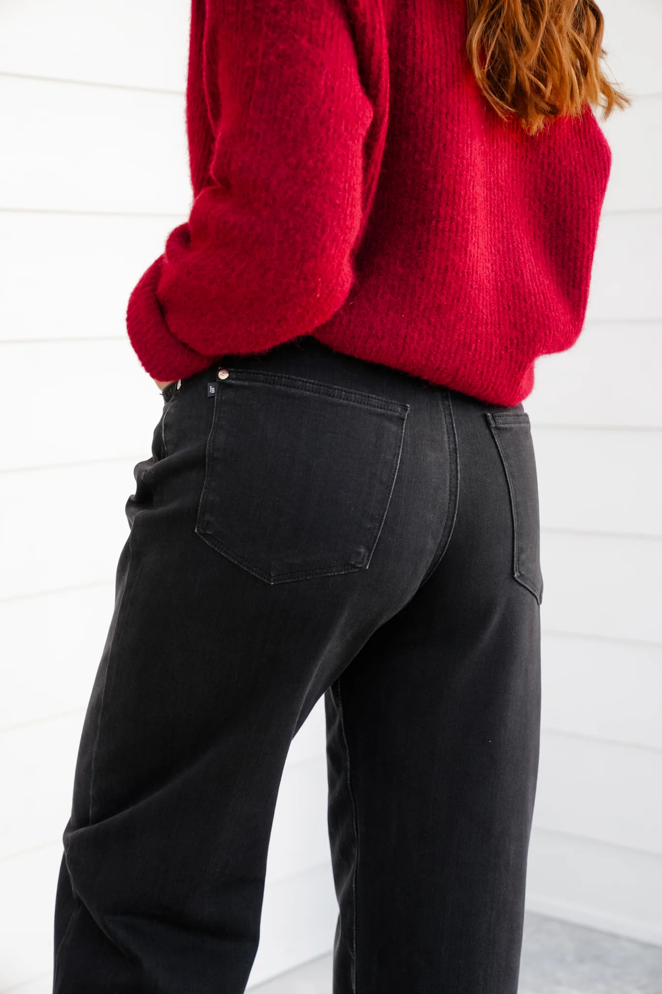 Judy Blue High Rise Black Marlow Arc Rigid Magic Trouser Jeans - Image 7
