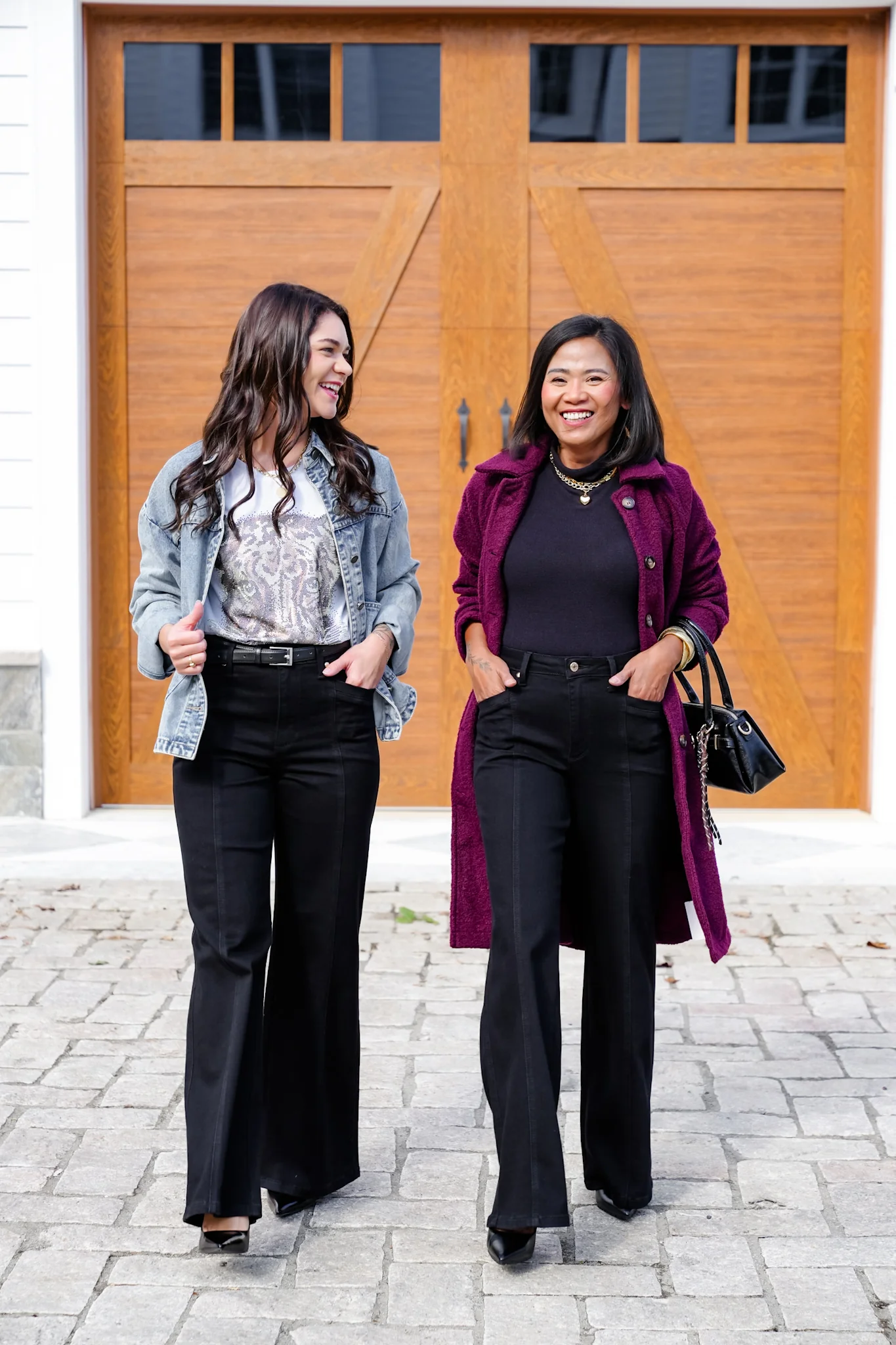 Judy Blue High Rise Black Retro Wide Leg Jeans - Image 12