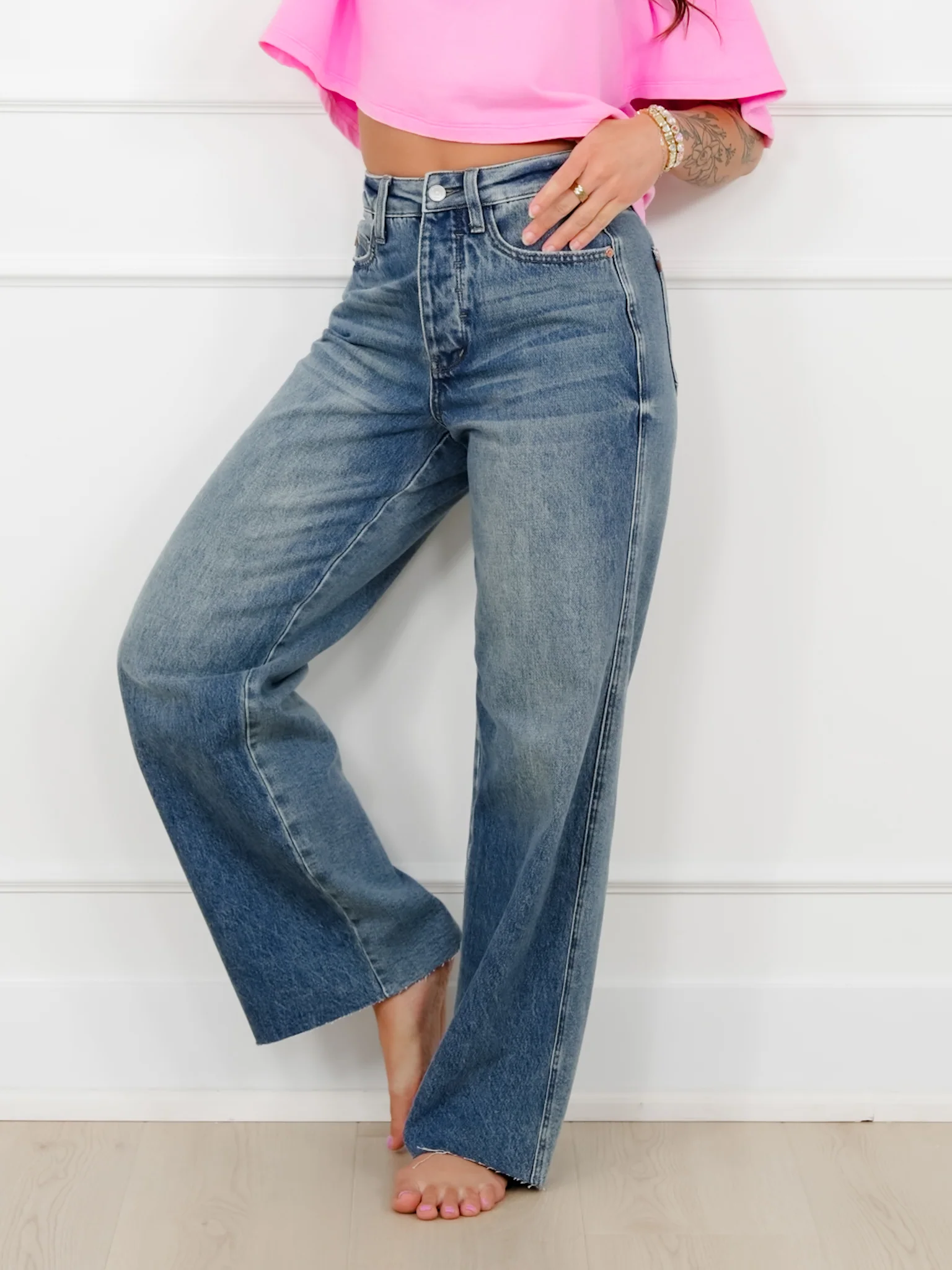 Judy Blue The Zoe Rigid Magic Wilhelmina Baggy Jeans - Image 10