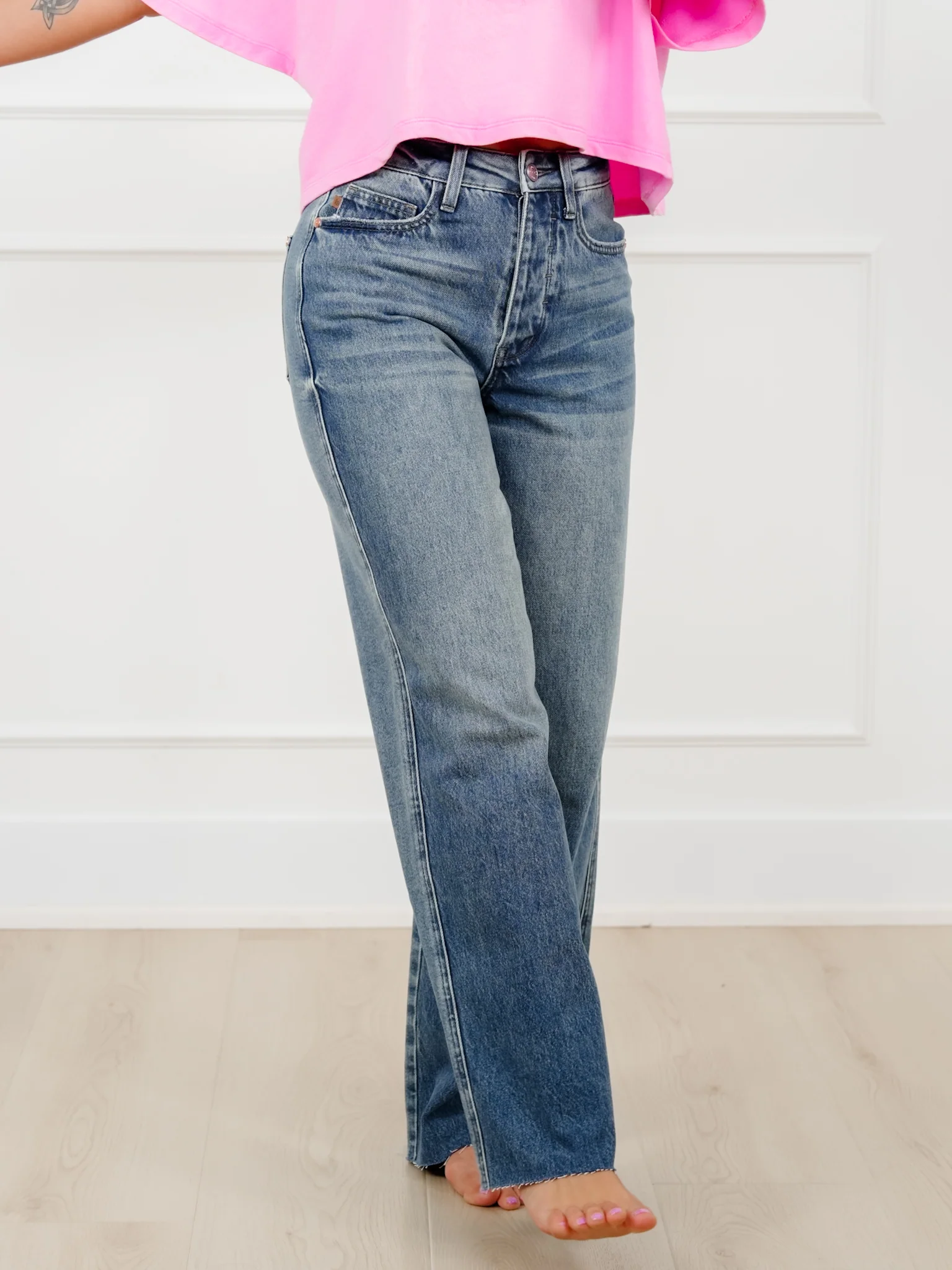 Judy Blue The Zoe Rigid Magic Wilhelmina Baggy Jeans - Image 12