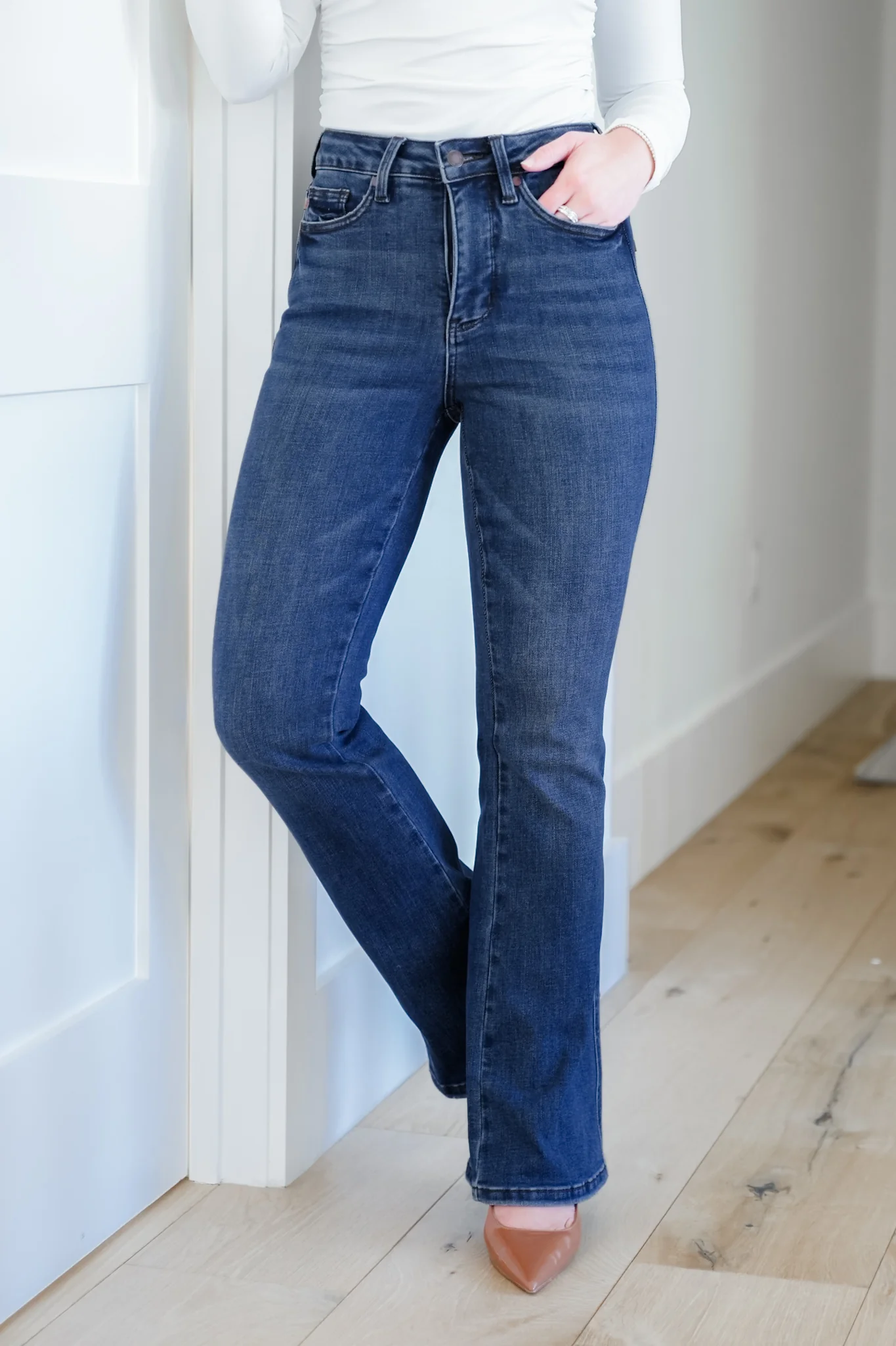 Judy Blue Meant for You Multi Inseam Tummy Control Bootcut Jeans - Image 3