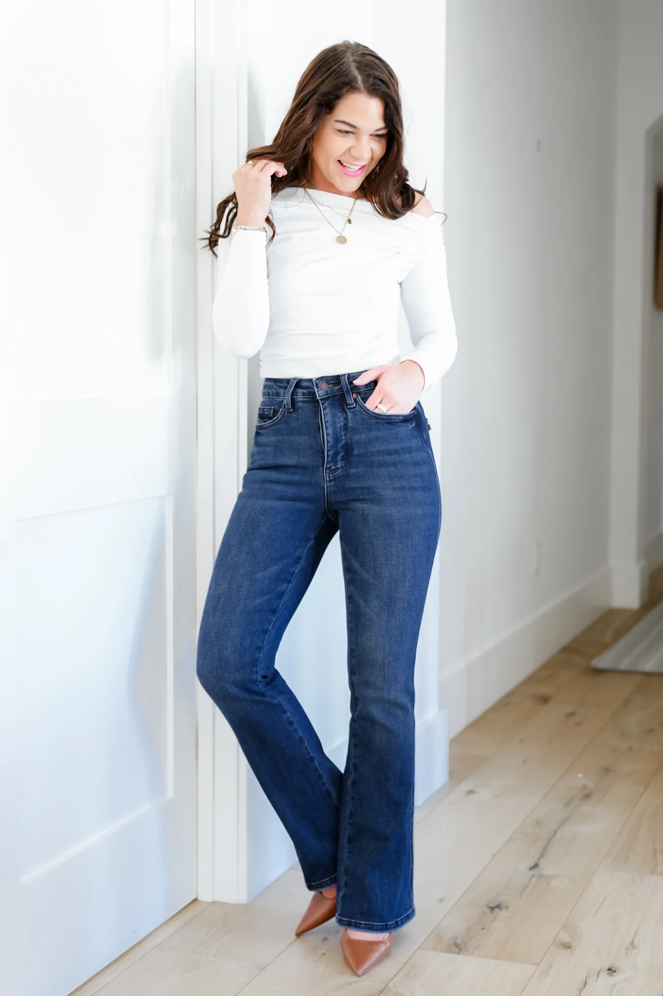 Judy Blue Meant for You Multi Inseam Tummy Control Bootcut Jeans - Image 5