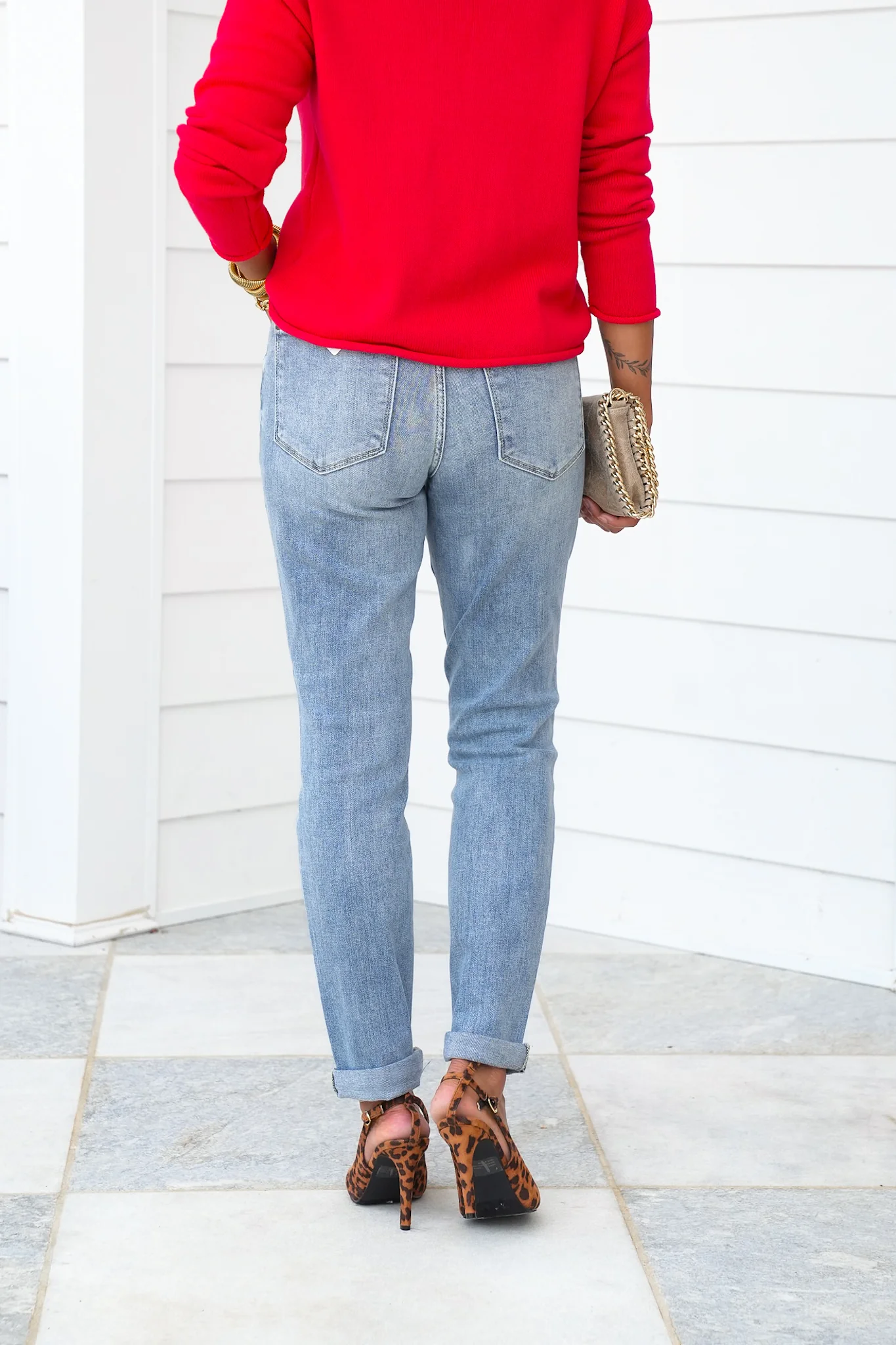 Judy Blue Work From Home Mid Rise Bleach Washed Boyfriends - Image 8