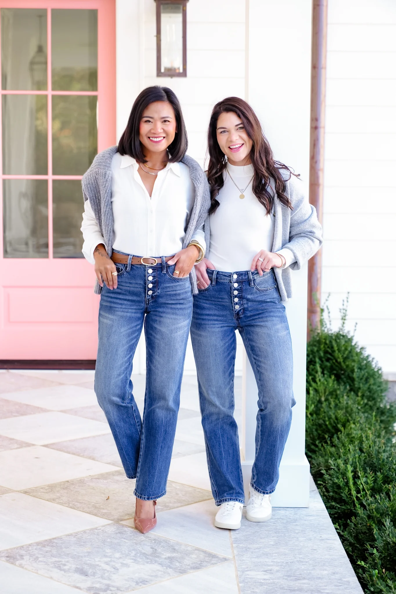 Restock! Judy Blue ALEX'S FAVE Mid Rise Medium Wash Button Fly Rigid Magic Slim Straight Leg Jeans - Image 5