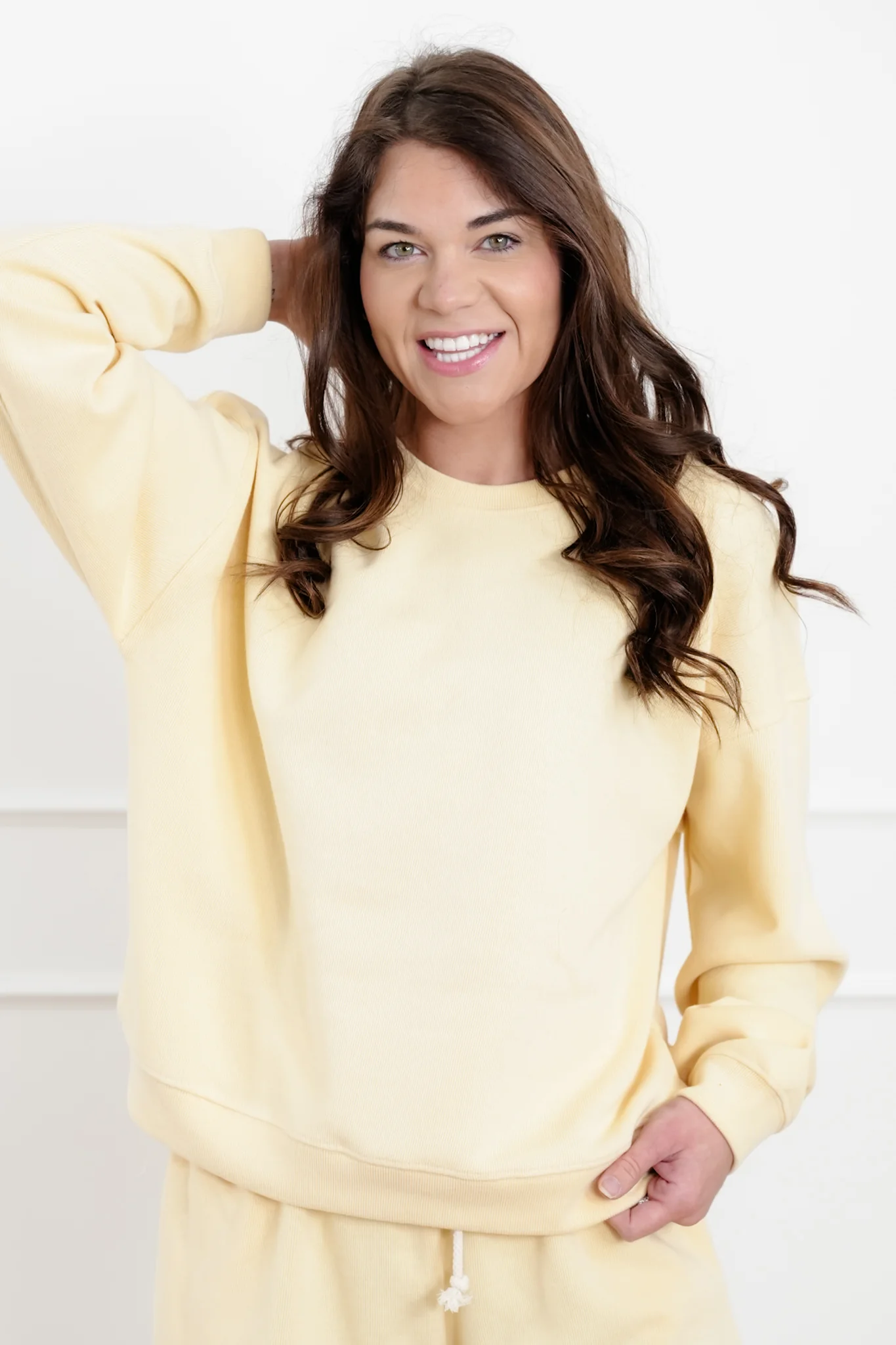 Knit Long Sleeve Pullover Top - Image 4