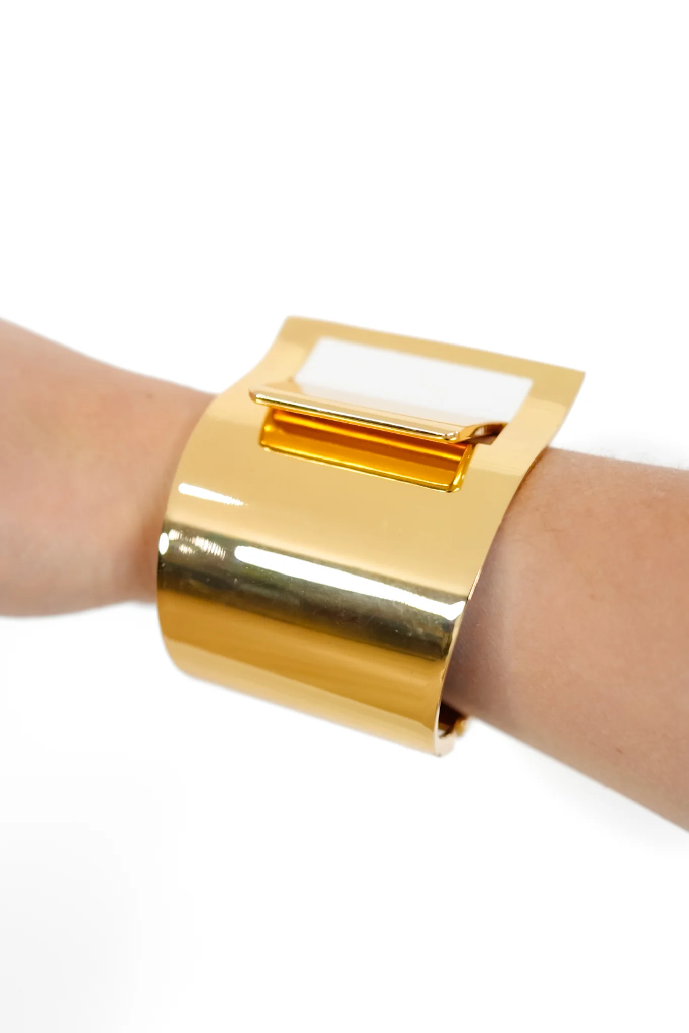 Lara Buckle Cuff Bracelet - Image 2