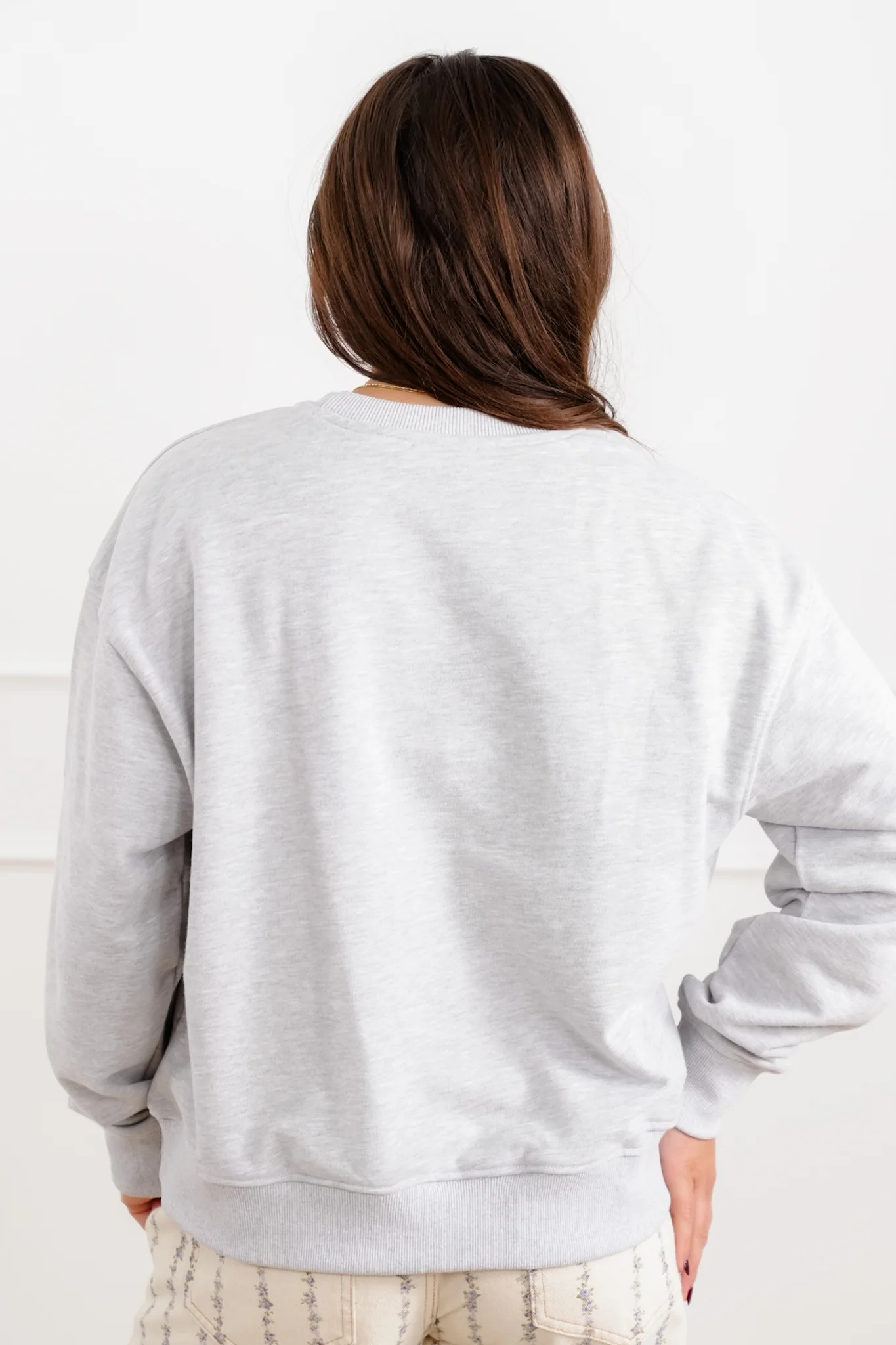 Long Sleeve Patchwork USA Pullover - Image 7
