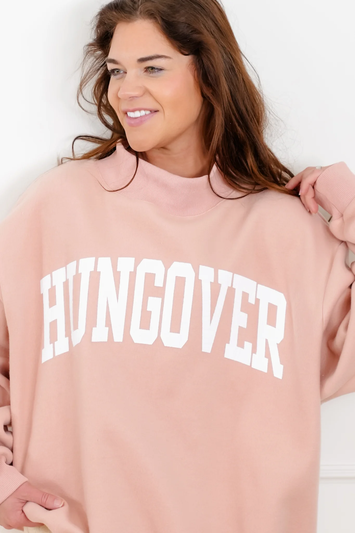 Long Sleeve Reversible "Rose'/Hungover" Graphic Sweatshirt - Image 2