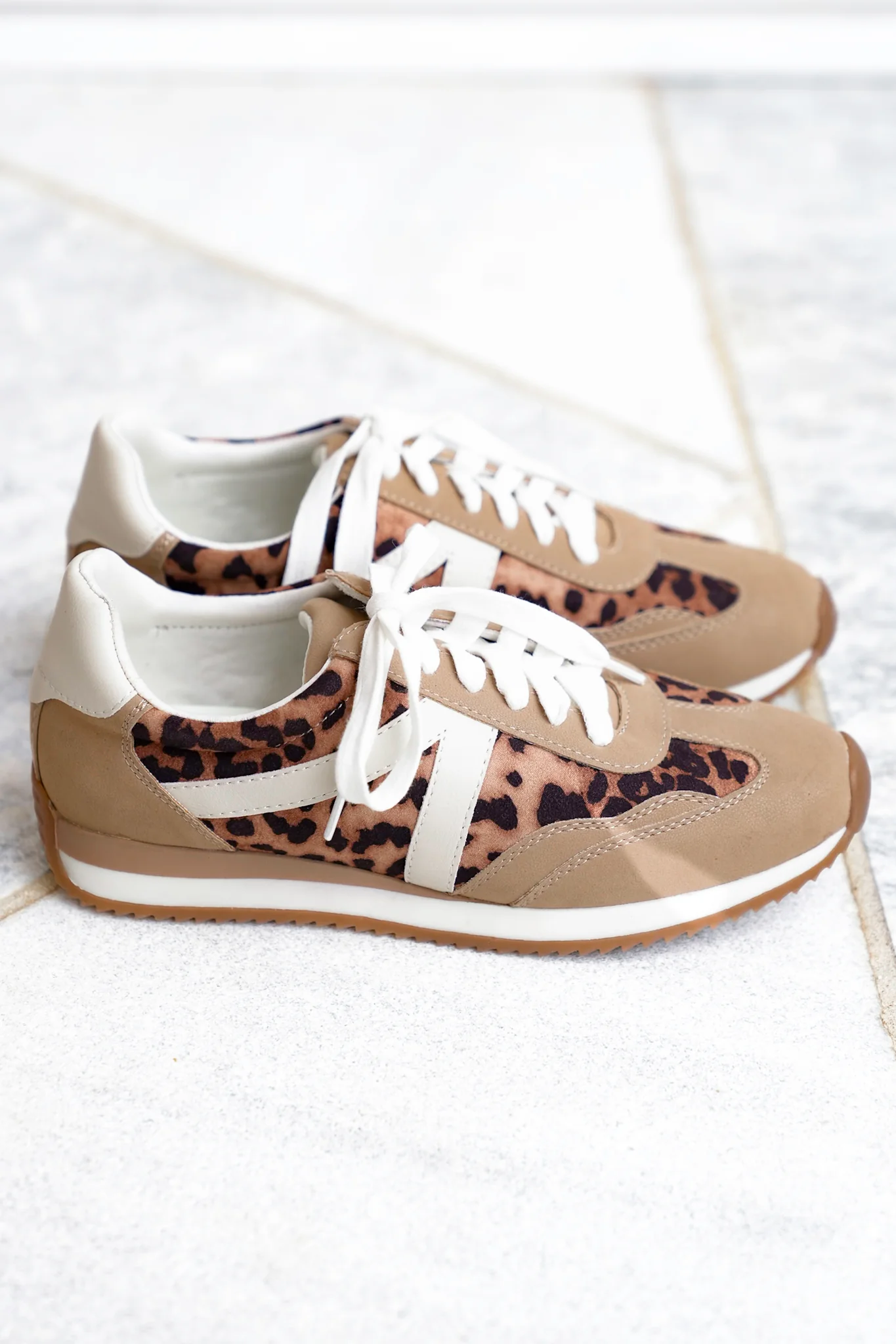 MIA Animal Print Low Top Sneaker - Image 3
