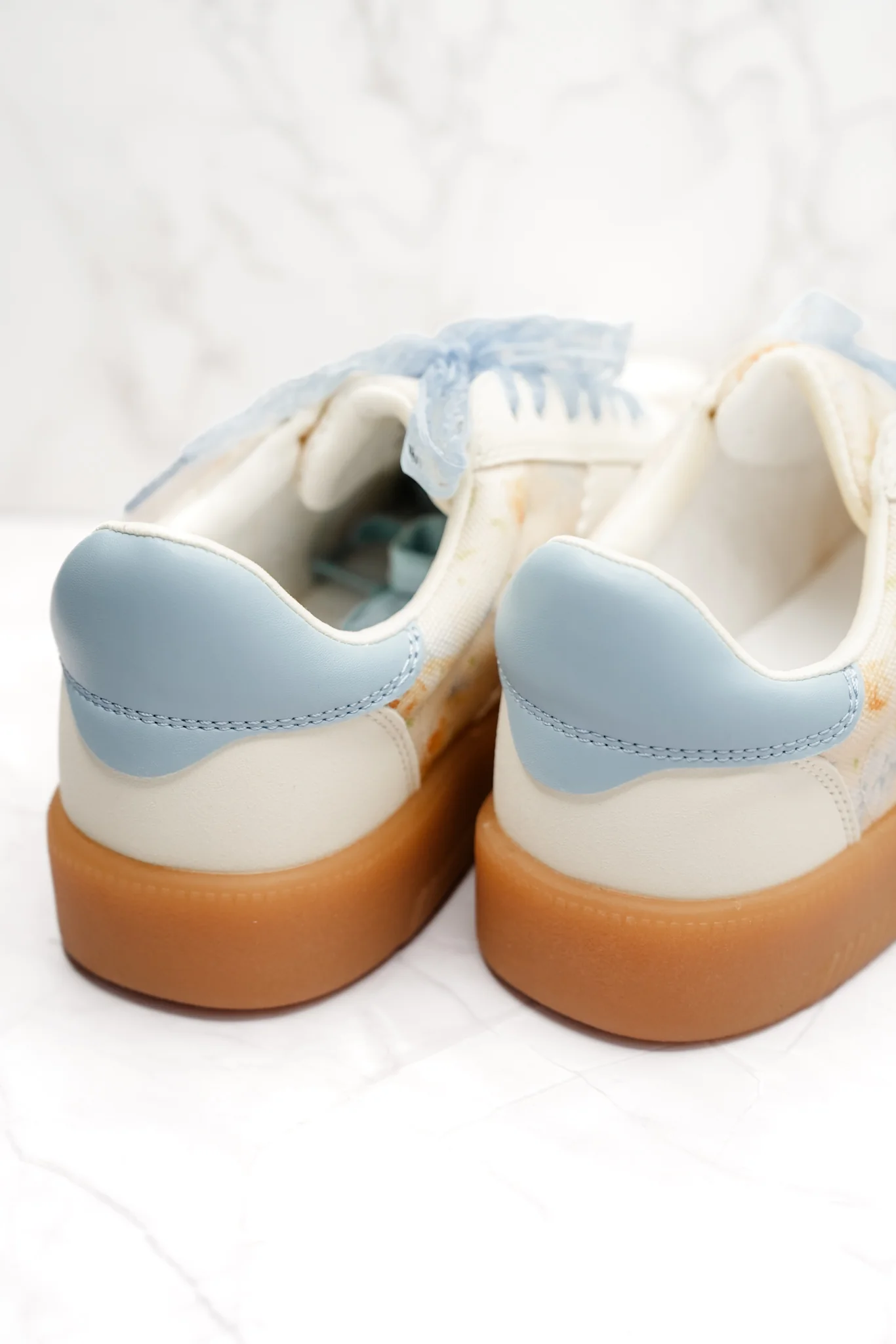 MIA Floral Print Mixed Material Sneaker - Image 5
