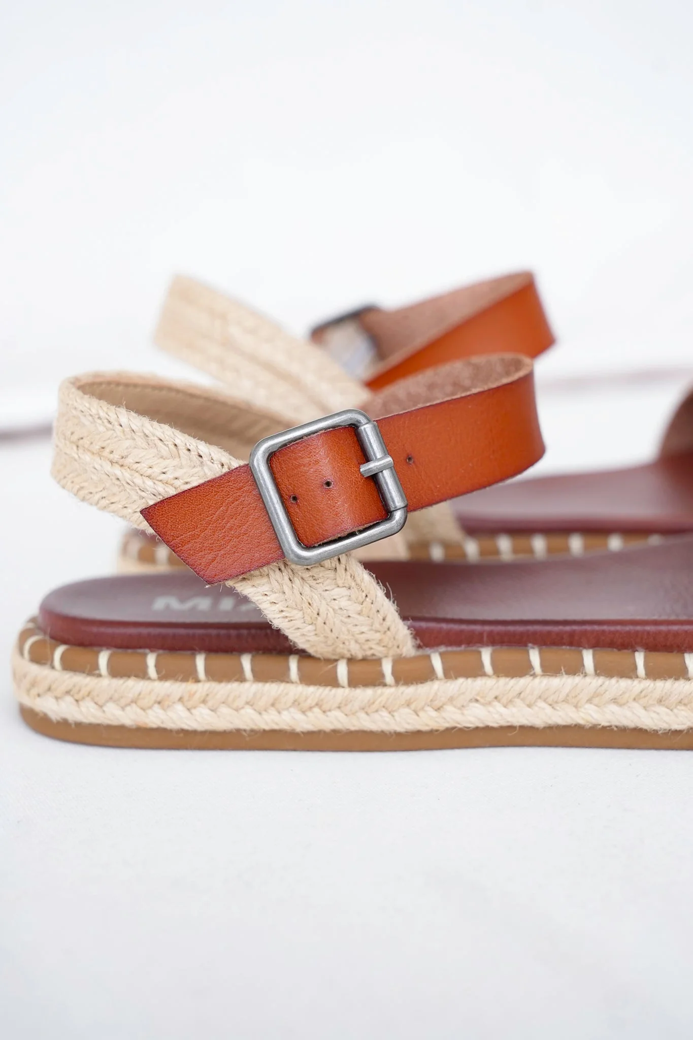 MIA Leather Strap Espadrille Sandals - Image 5