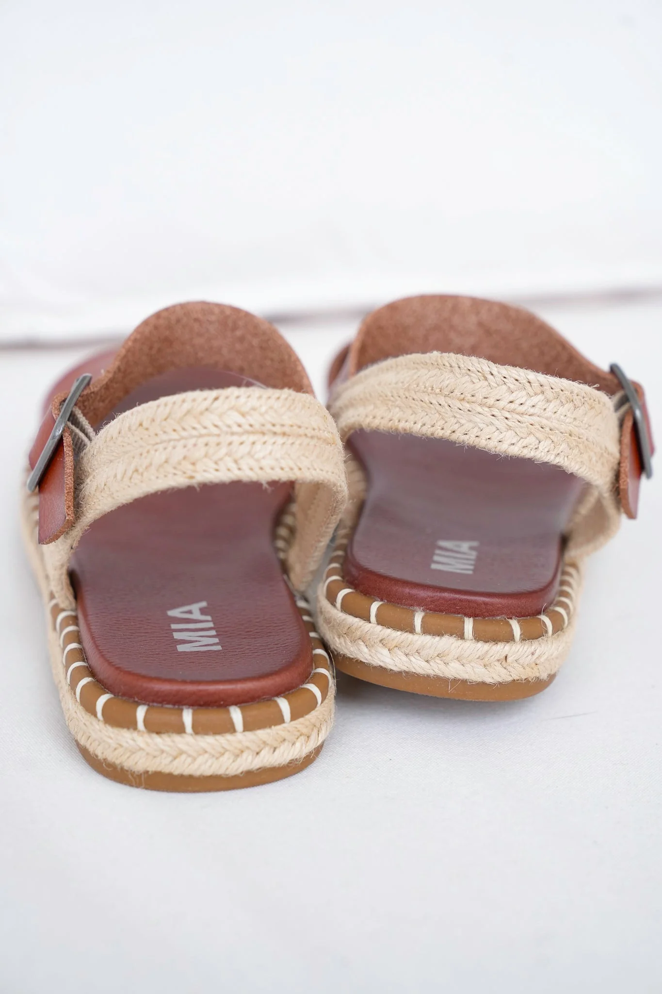 MIA Leather Strap Espadrille Sandals - Image 6