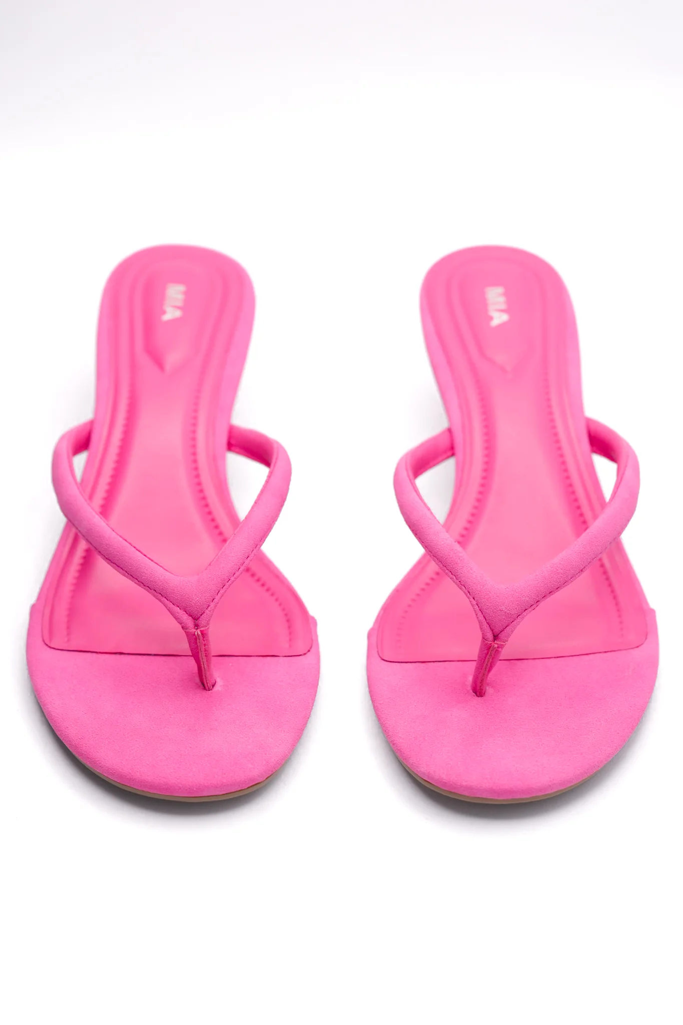 MIA Minimal Thong Kitten Heel Sandal with Slim Strap Design - Image 5