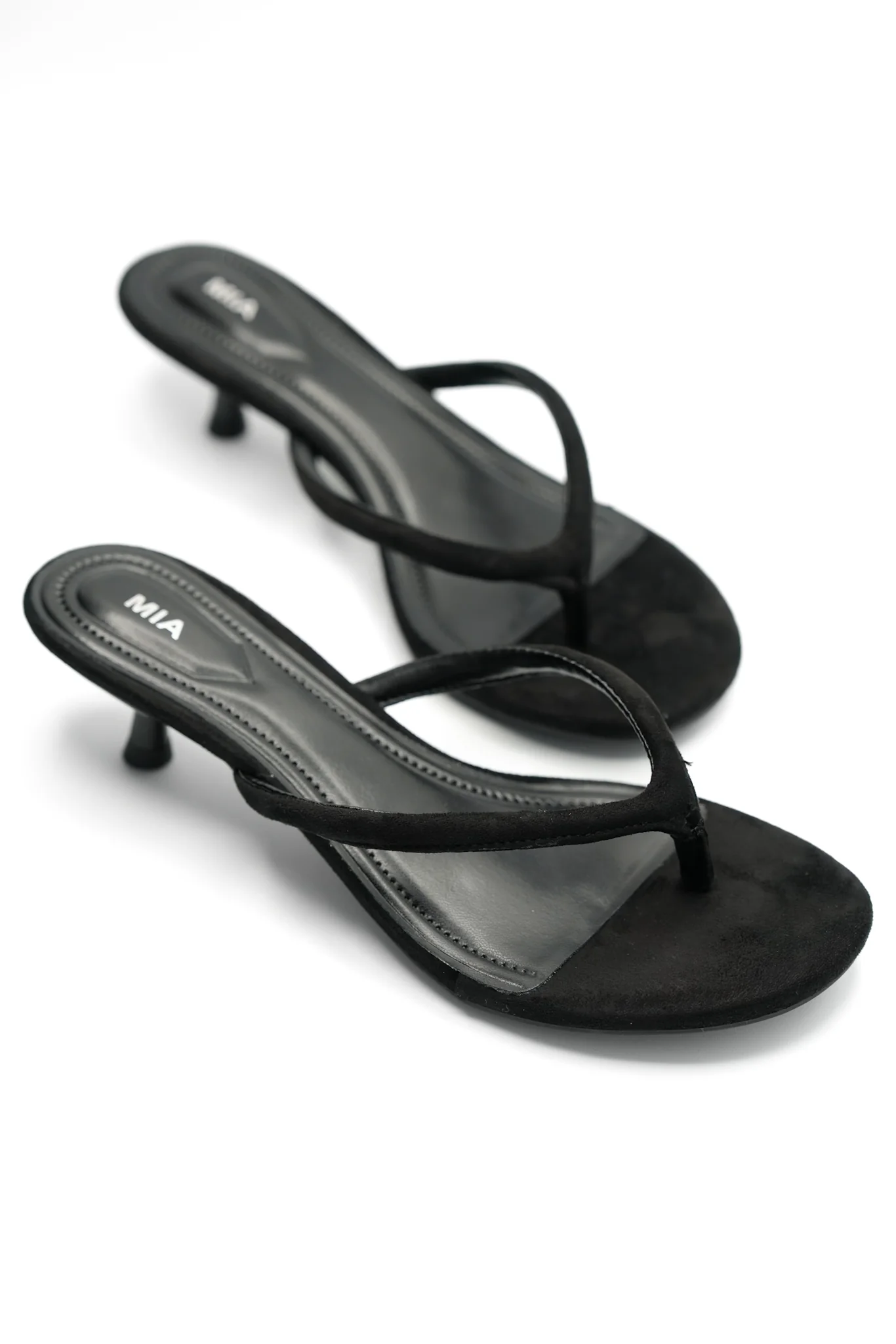 MIA Sleek Slip On Flip Flop Heel Sandal - Image 3