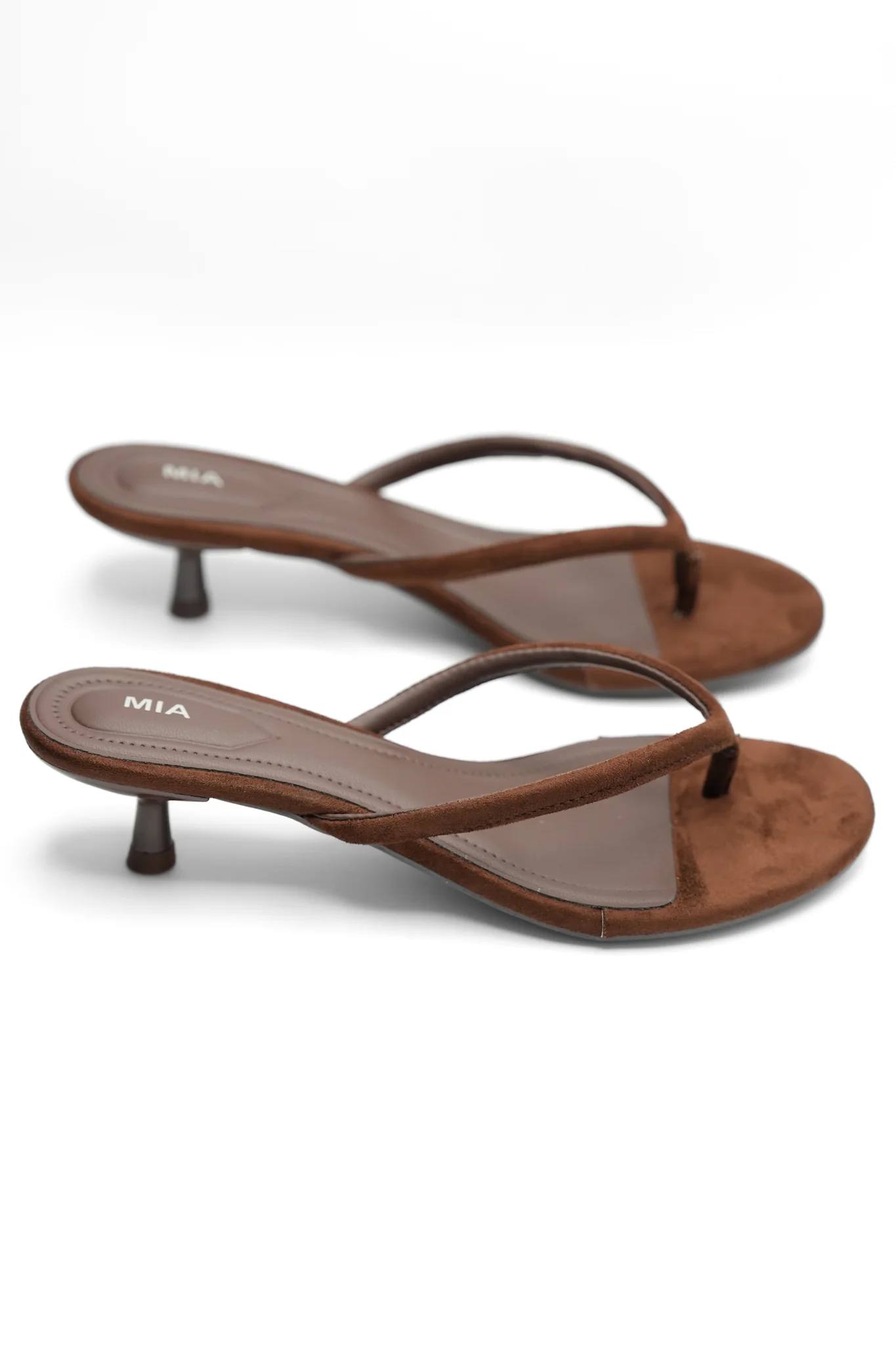 MIA Sleek Slip On Flip Flop Heel Sandal - Image 5