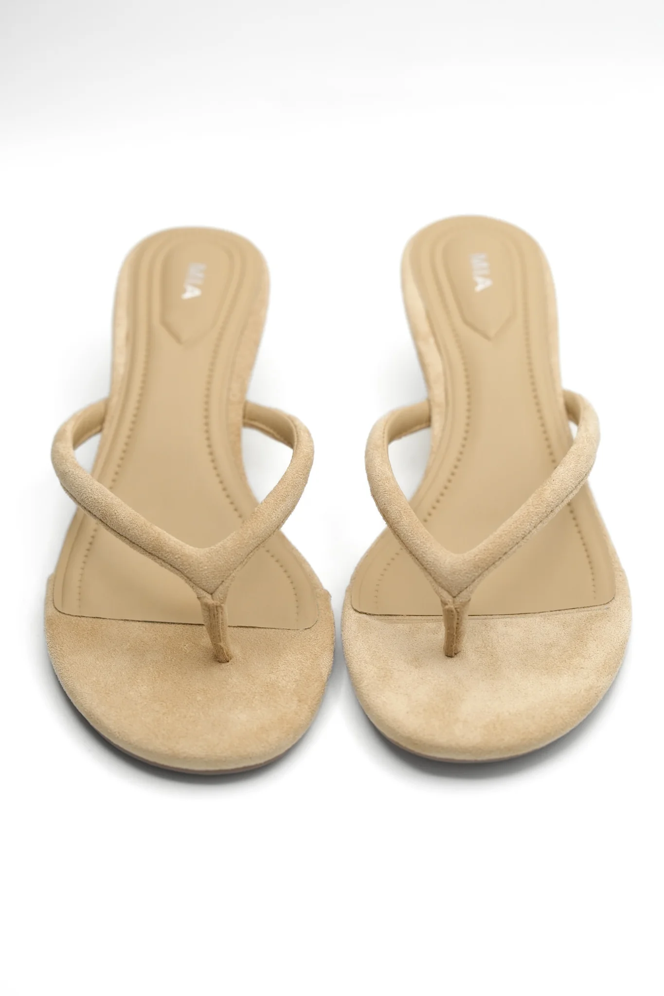 MIA Sleek Slip On Flip Flop Heel Sandal - Image 7
