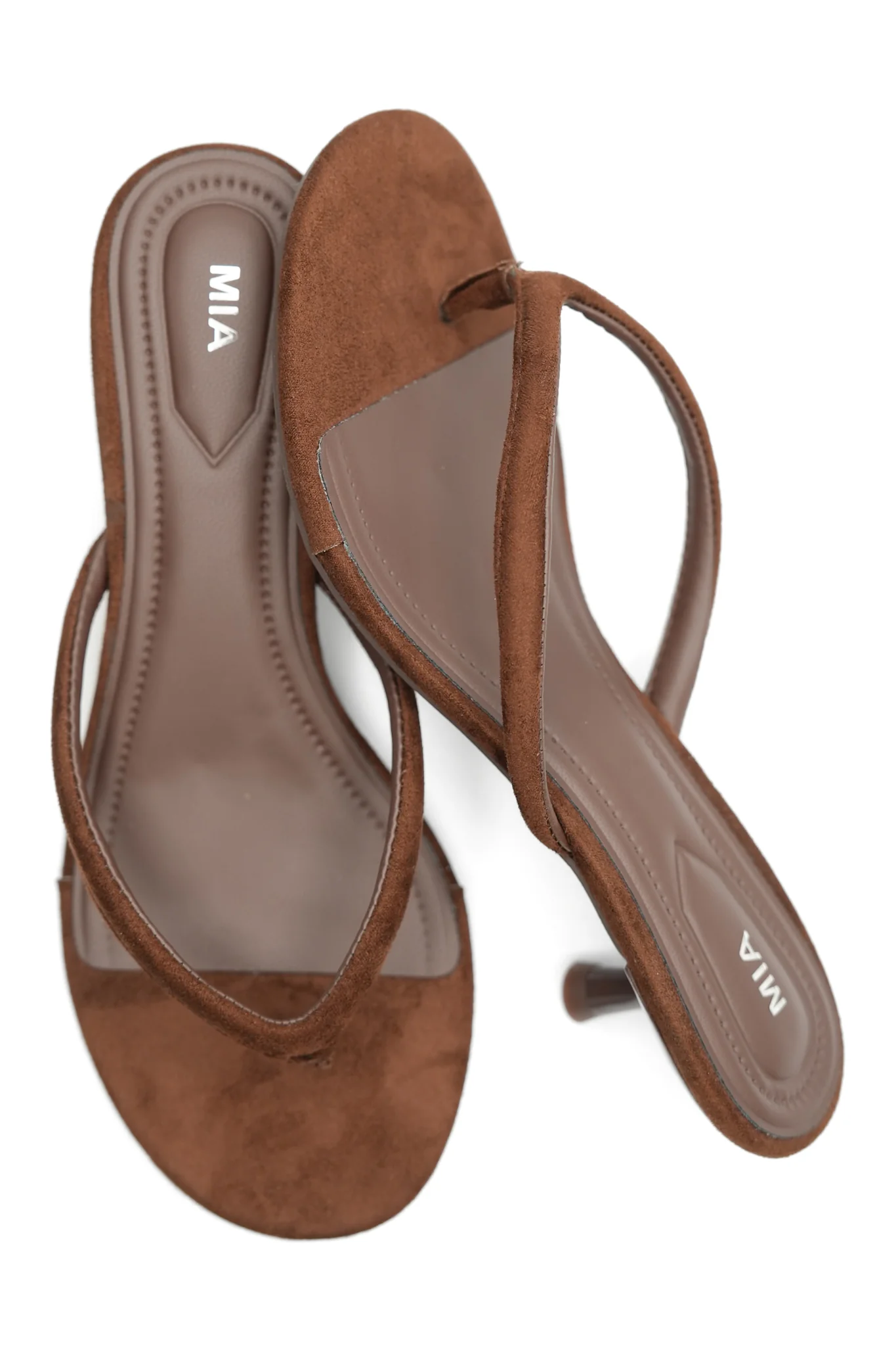 MIA Sleek Slip On Flip Flop Heel Sandal - Image 8