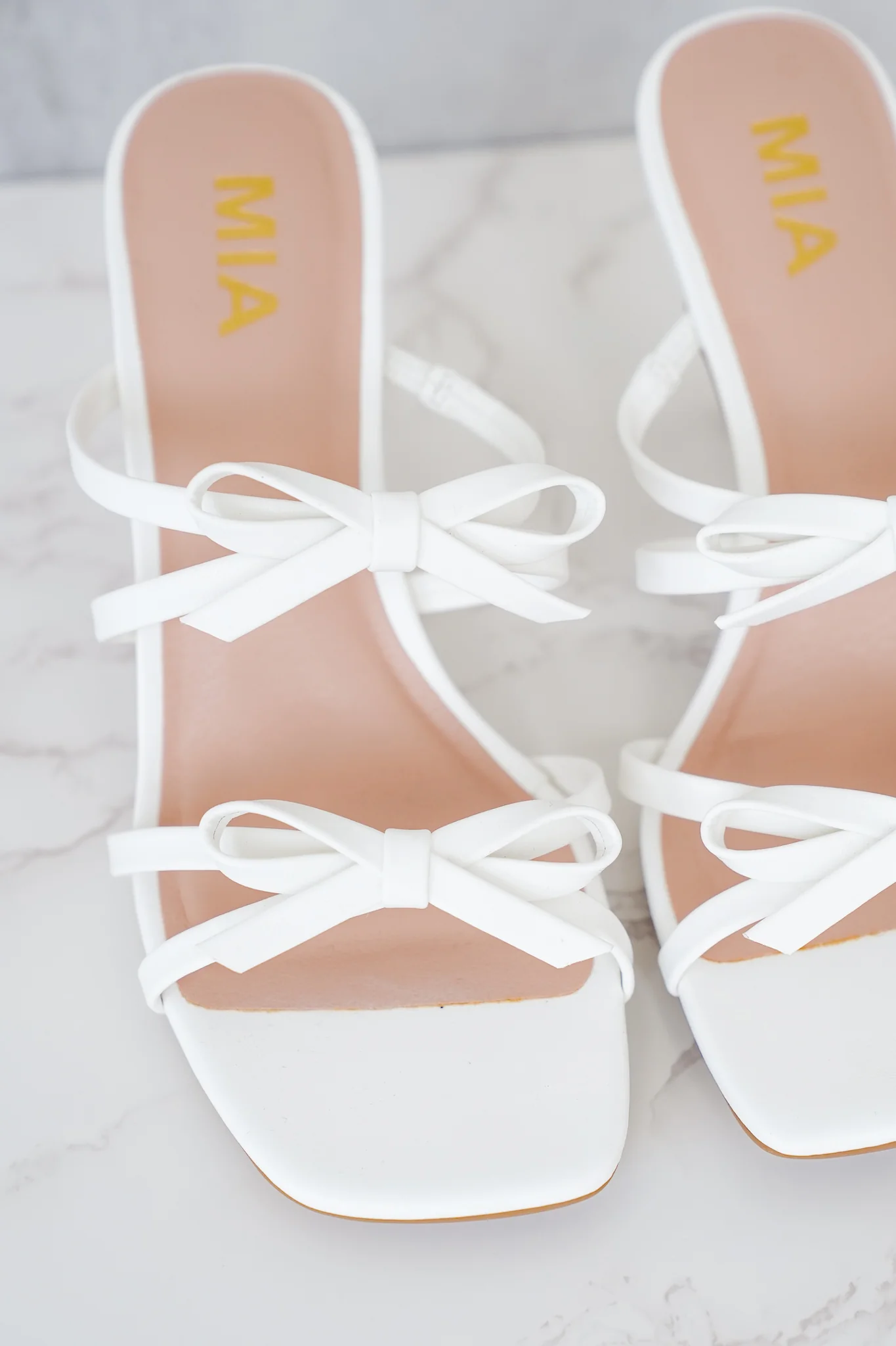 MIA Strappy High Heel Sandals with Bow Detail - Image 3