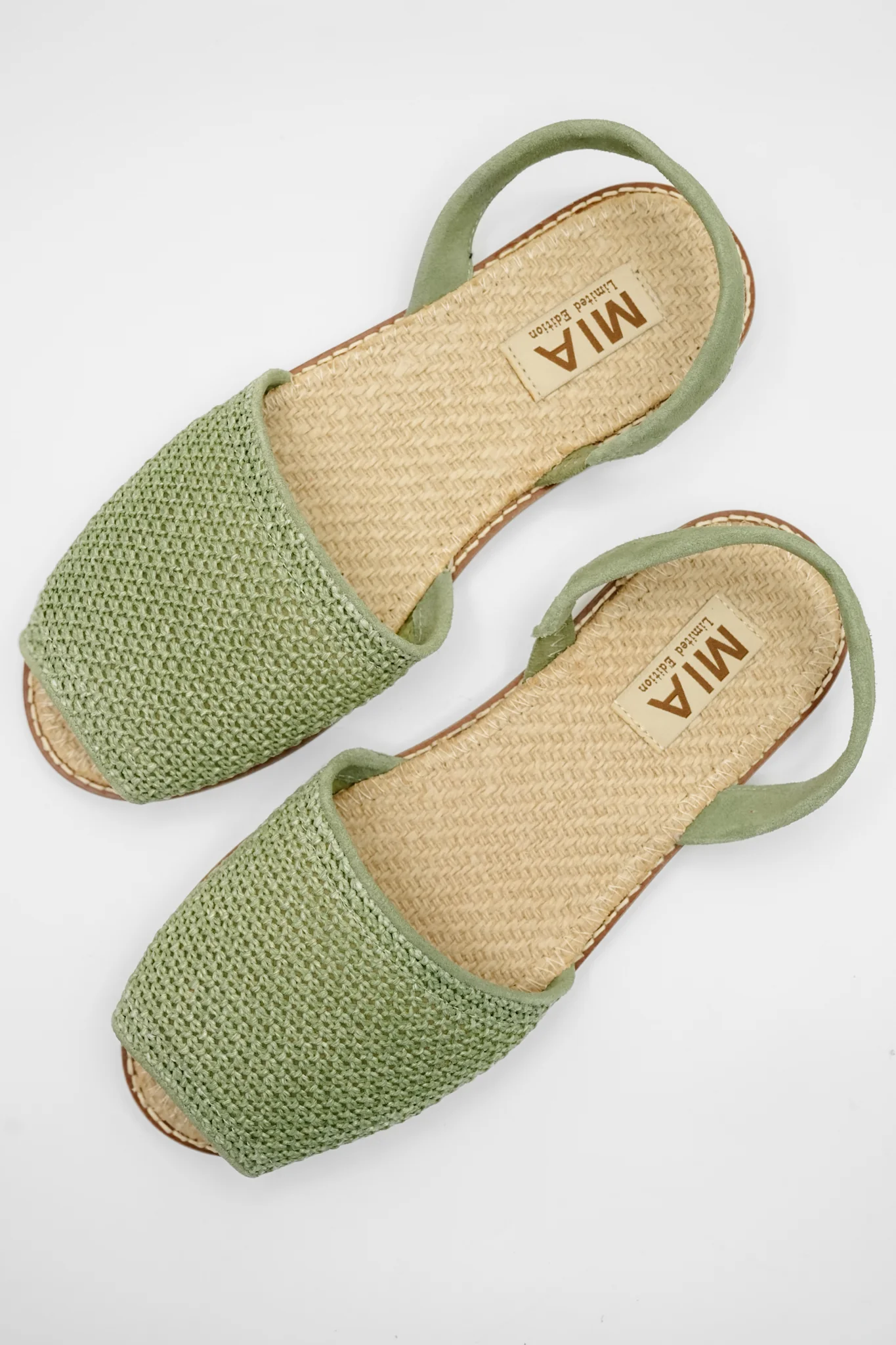 MIA Textured Fabric Slingback Comfort Flat - Image 16