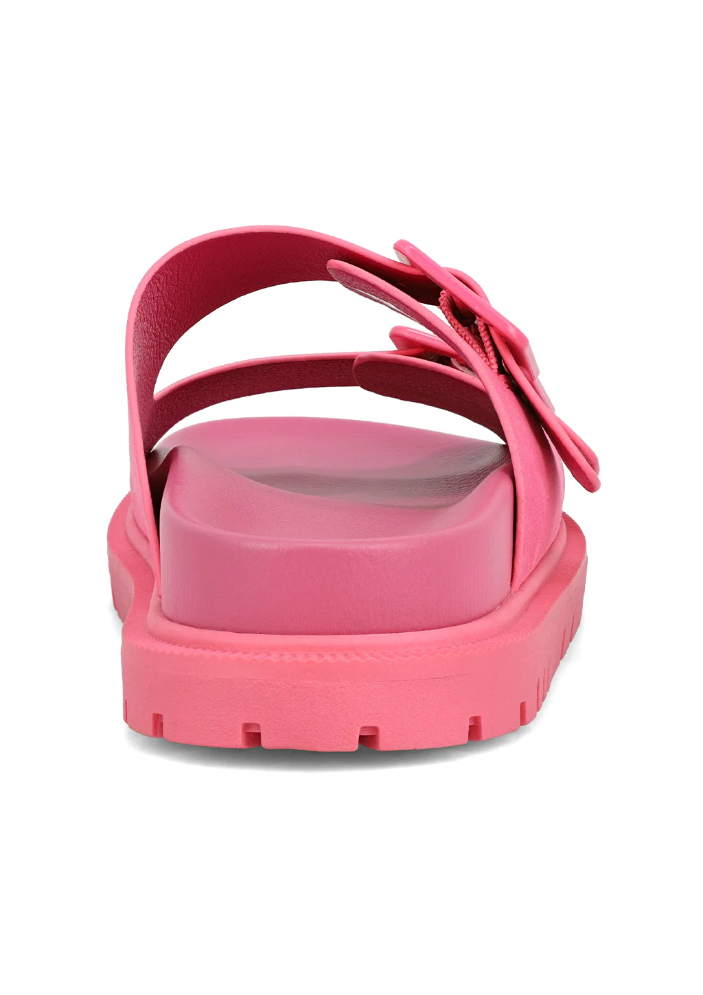 MIA Vegan Leather Platform Double Buckle Slide Sandal - Image 10
