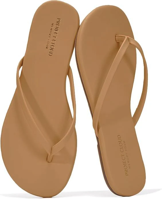 Project Cloud Minimal Strap Flat Thong Sandal - Image 4