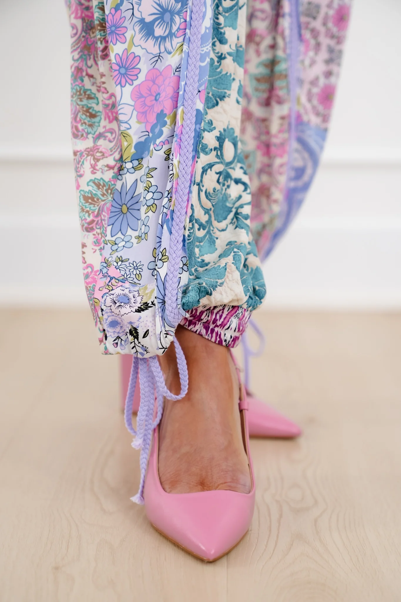Multi Print Sleeveless Wide Leg jumpsuit - Image 4