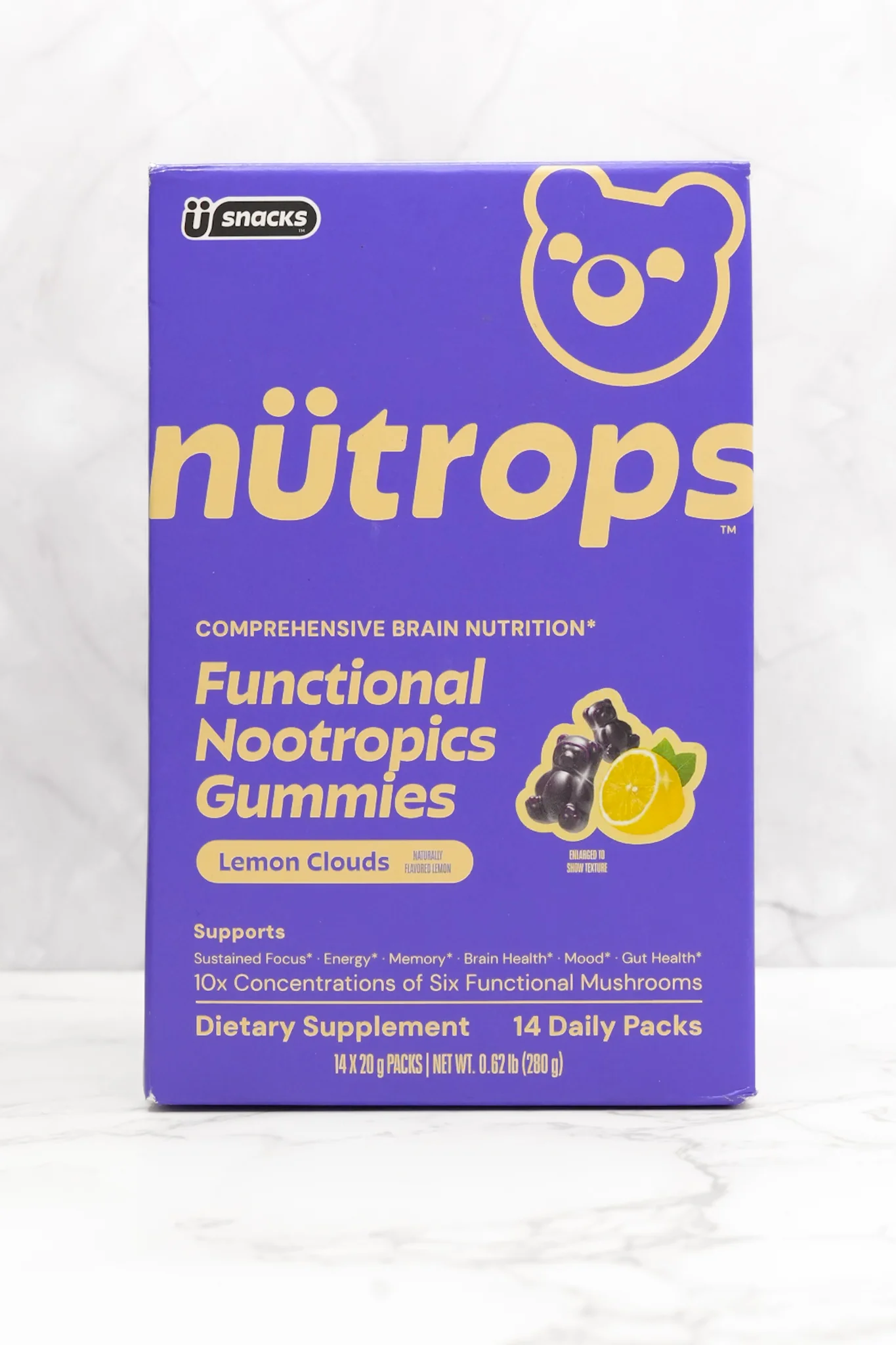 Nütrops by Grüns Adult Functional Nootropics Gummies *Final Sale* - Image 2