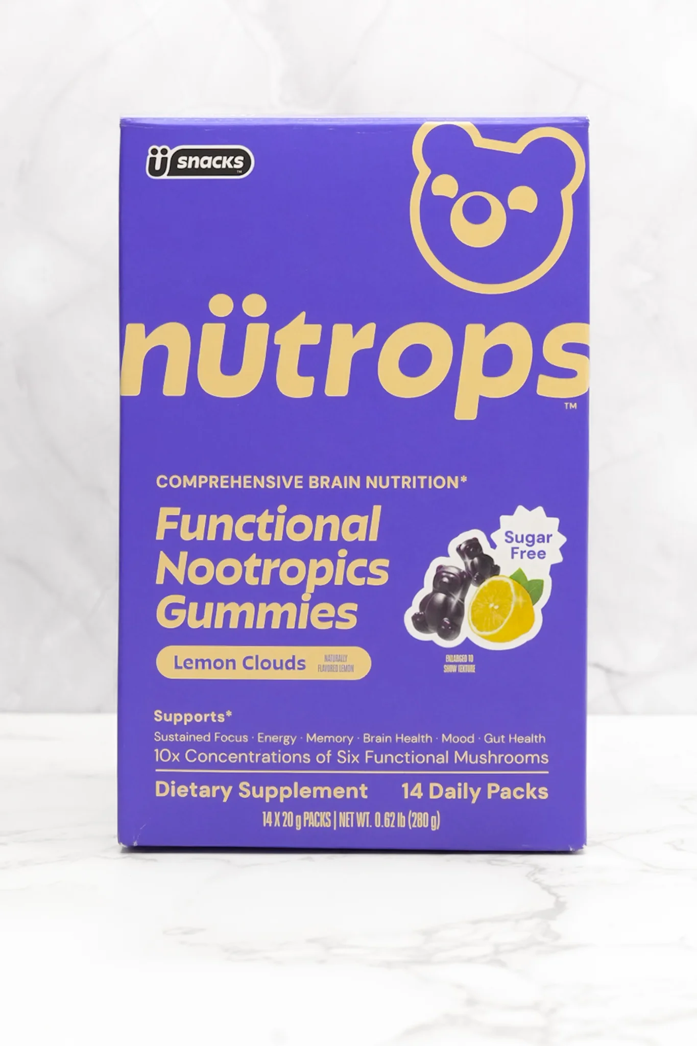 Nütrops by Grüns Adult Functional Nootropics Gummies *Final Sale* - Image 3
