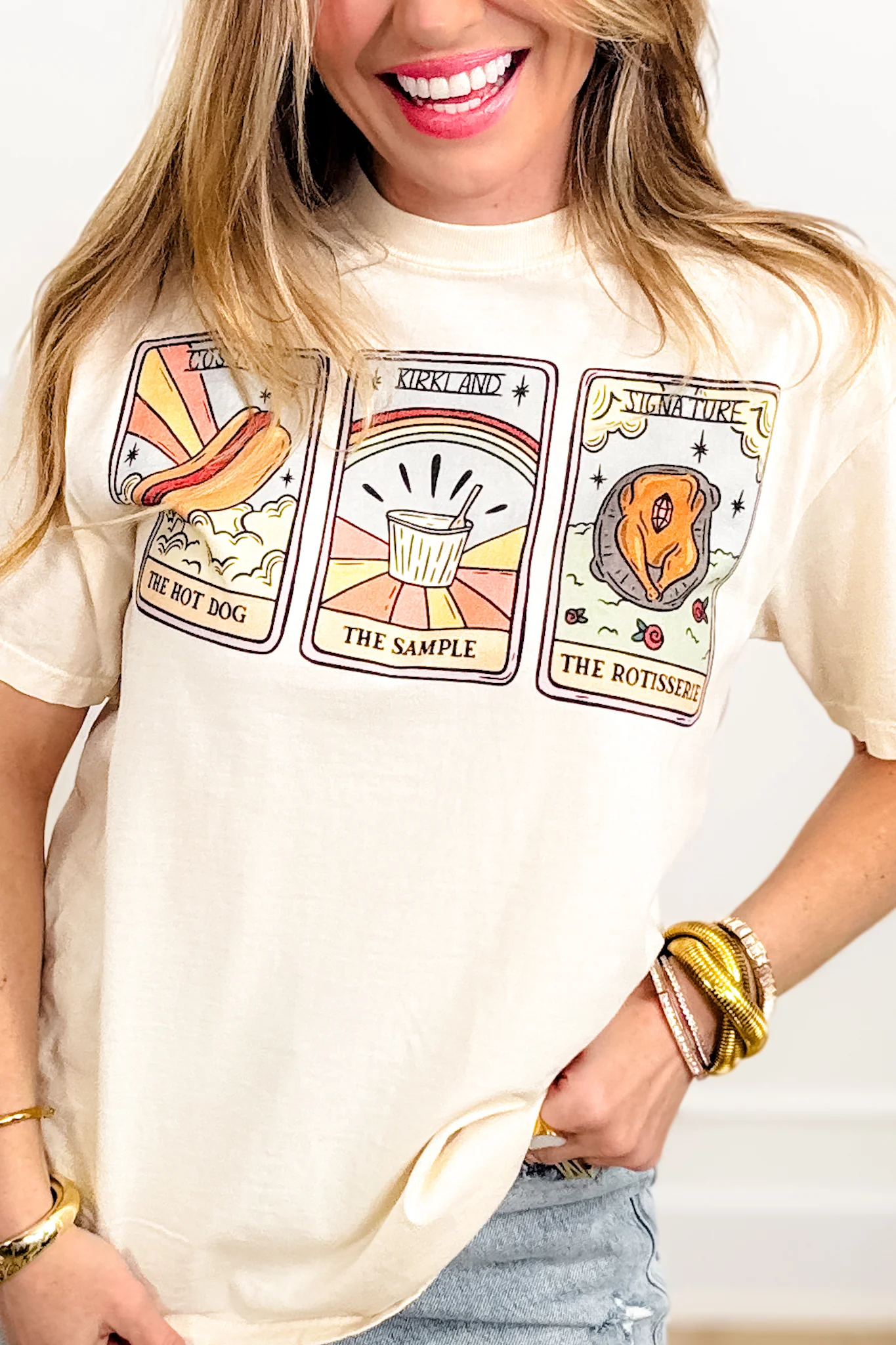 Plus/Reg Short Sleeve "Costco, Kirkland, Signatures" Graphic Tee - Image 2